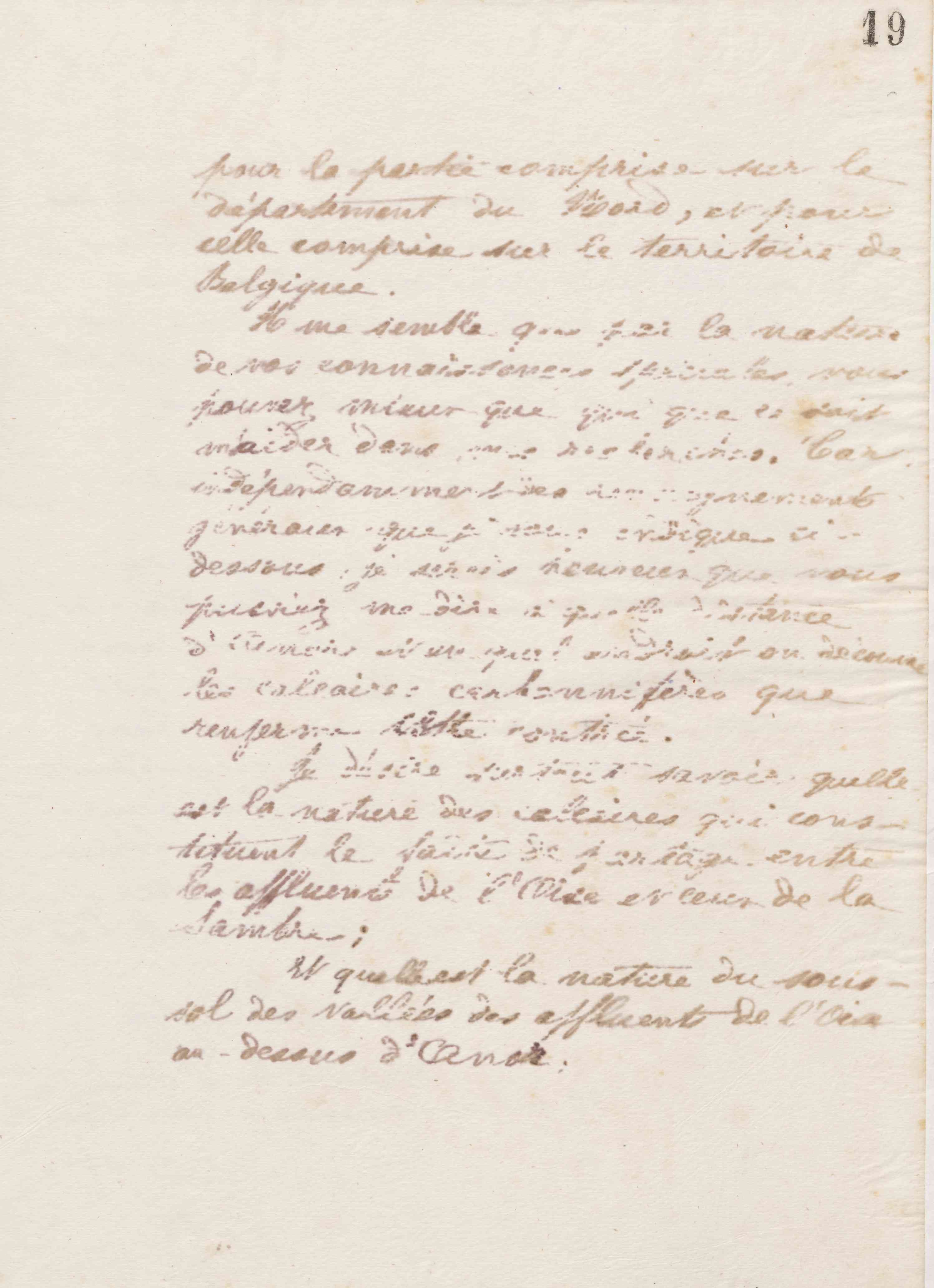 Jean-Baptiste André Godin à monsieur Aubry, 16 février 1875