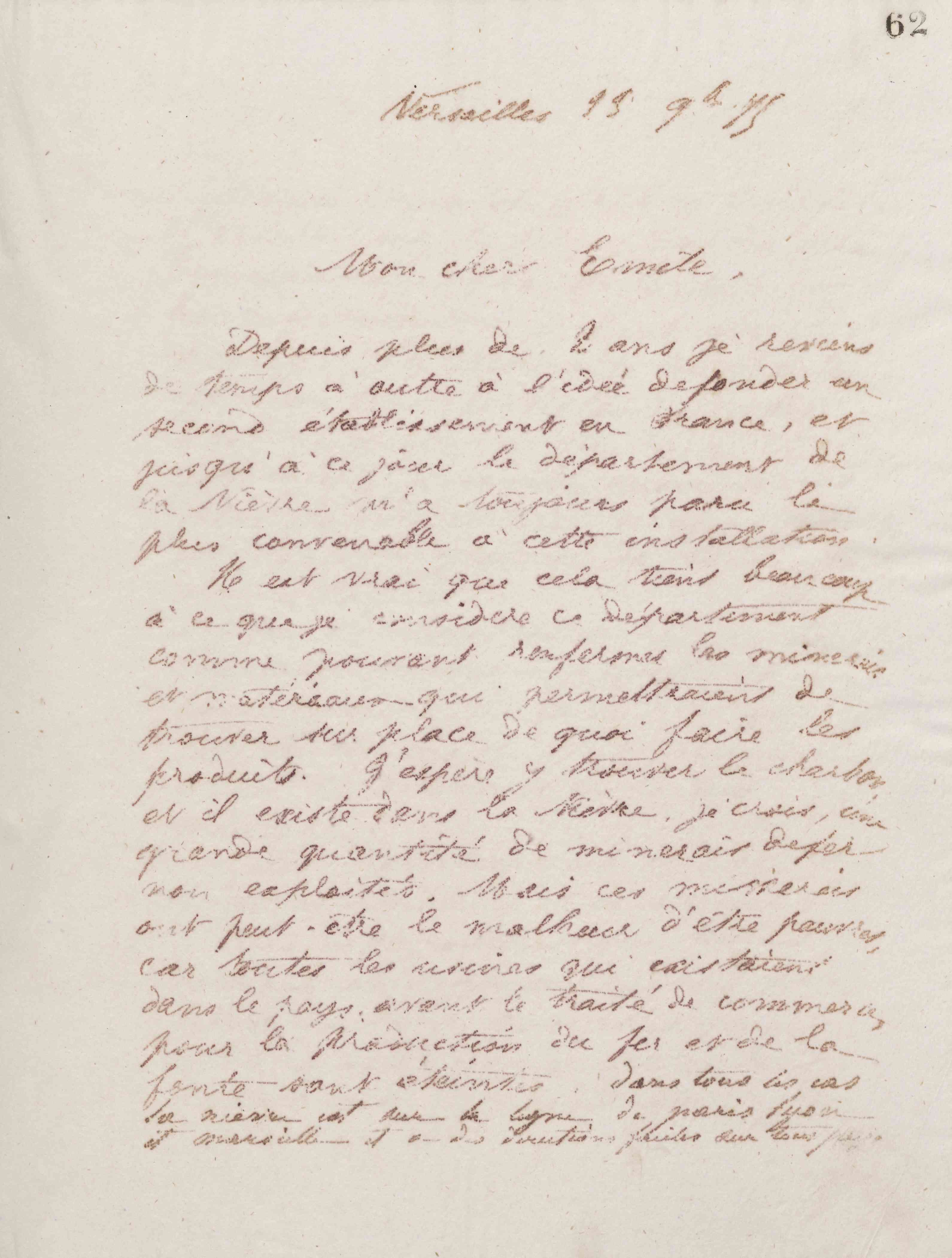 Jean-Baptiste André Godin à Émile Godin, 23 novembre 1875