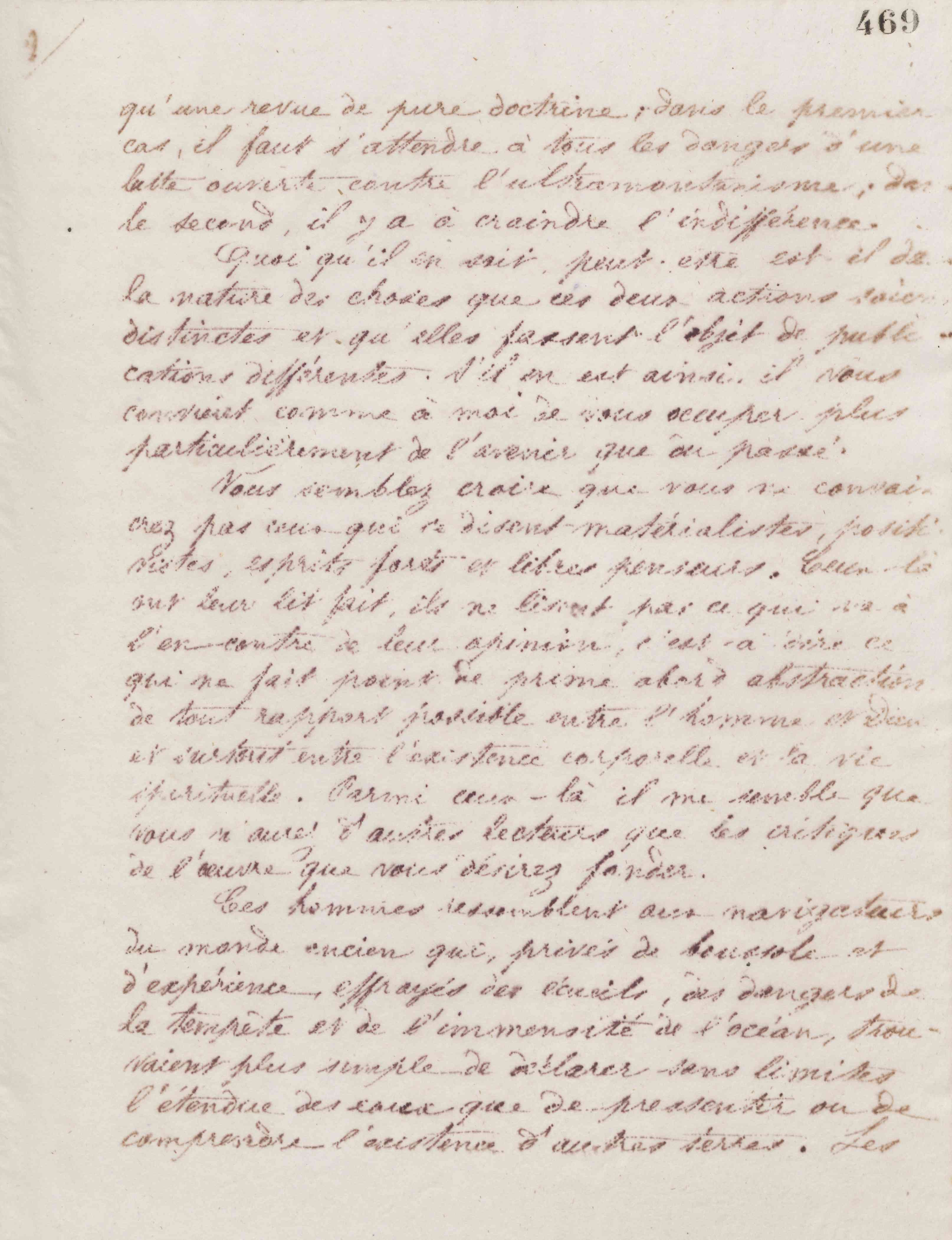 Jean-Baptiste André Godin à Charles Fauvety, 21 juin 1876 Jean-Baptiste André Godin à Charles Fauvety, 21 juin 1876