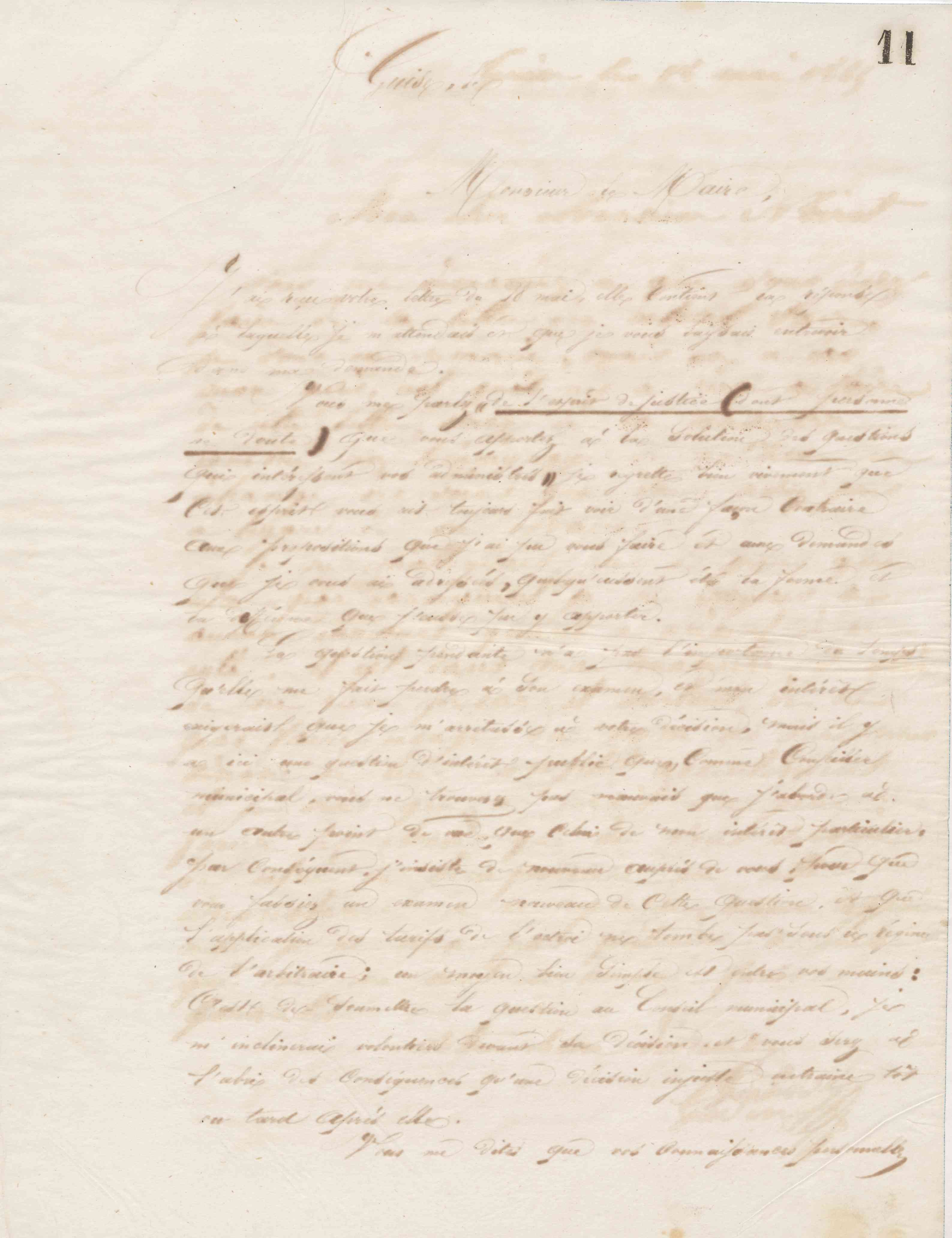 Jean-Baptiste André Godin à Auguste Désiré Besson, 18 mai 1865