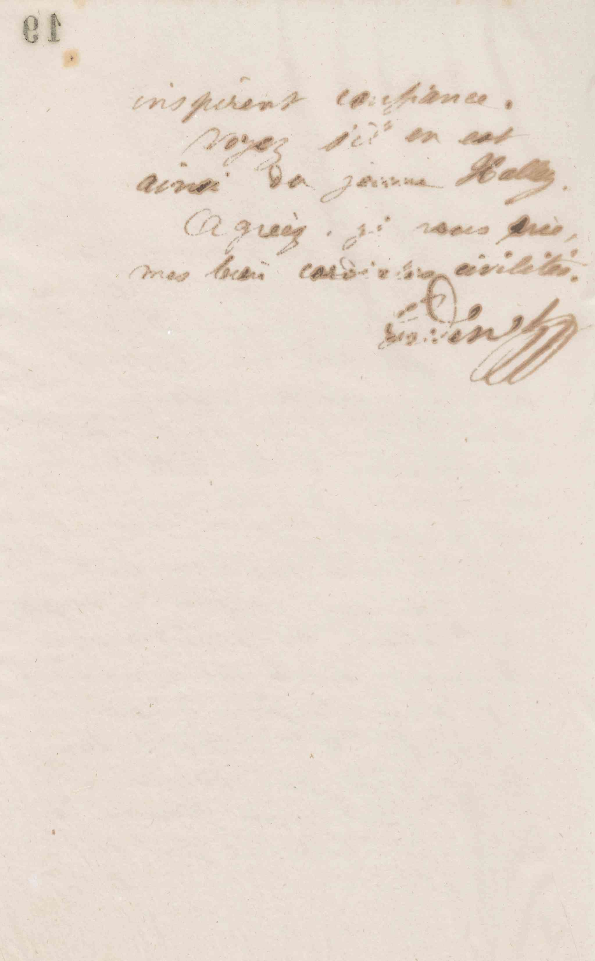 Jean-Baptiste André Godin à Alfred Denisart, 20 janvier 1873 Jean-Baptiste André Godin à Alfred Denisart, 20 janvier 1873