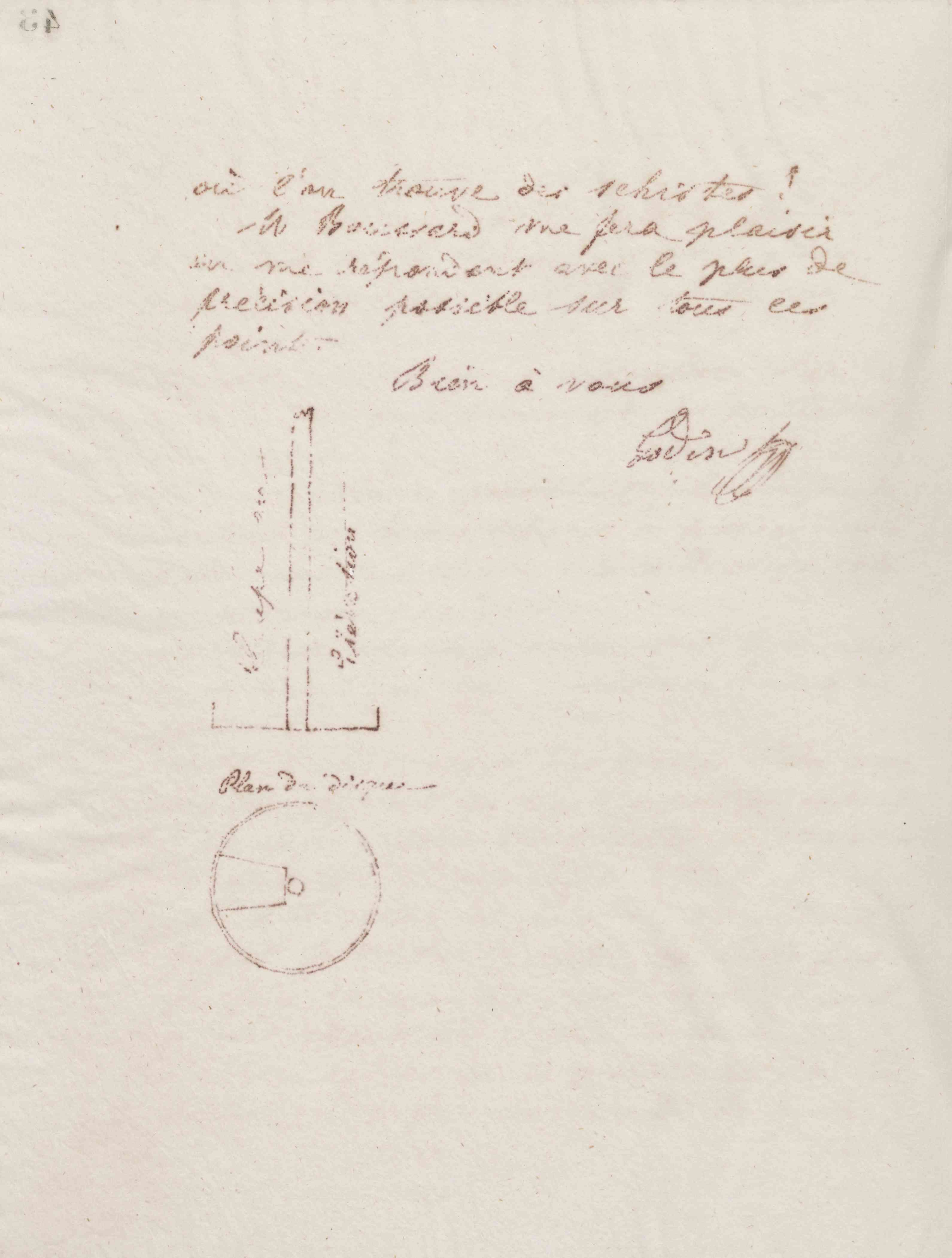 Jean-Baptiste André Godin à monsieur Chamolle, 17 novembre 1875