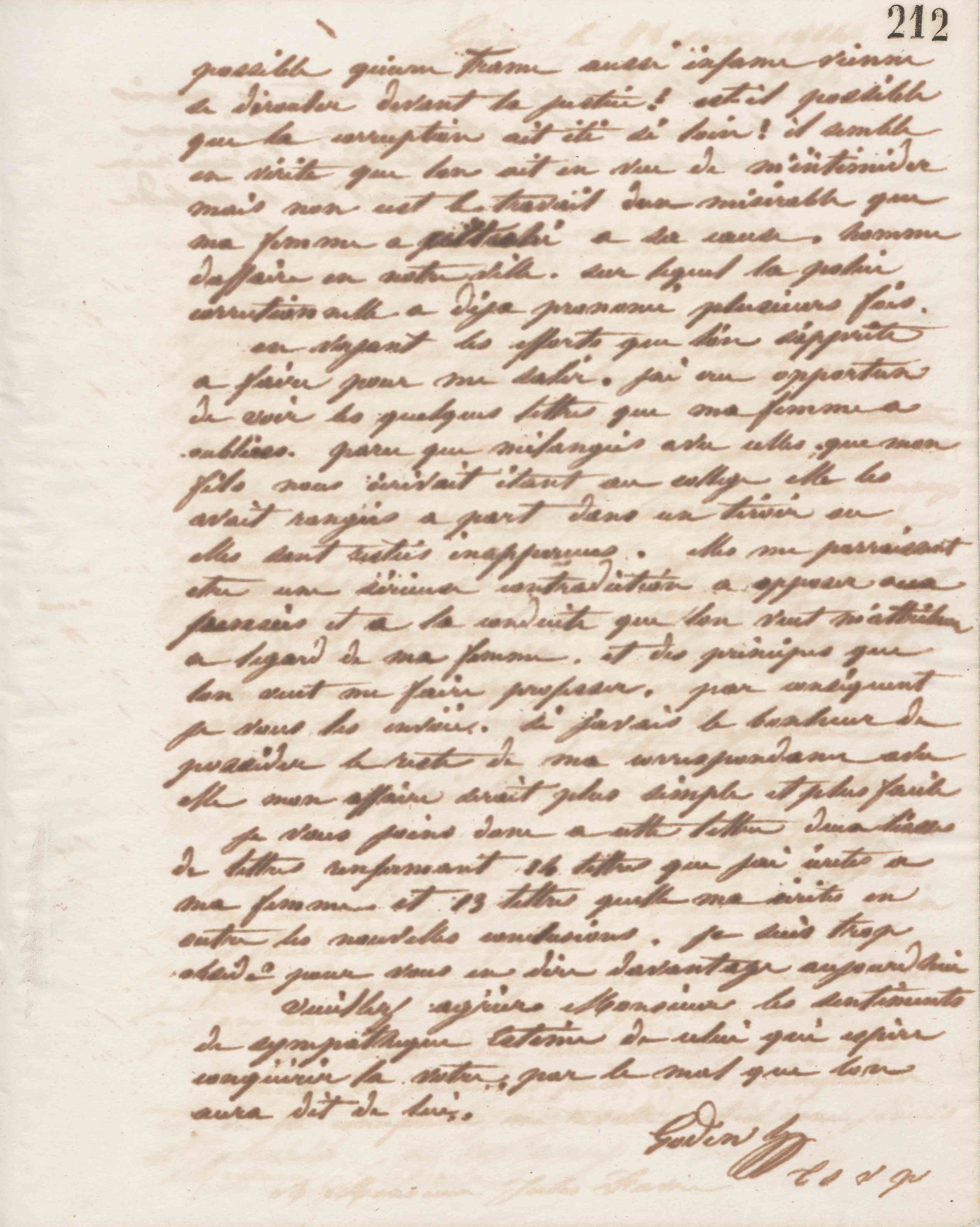 Jean-Baptiste André Godin à Jules Favre, 18 juin 1864