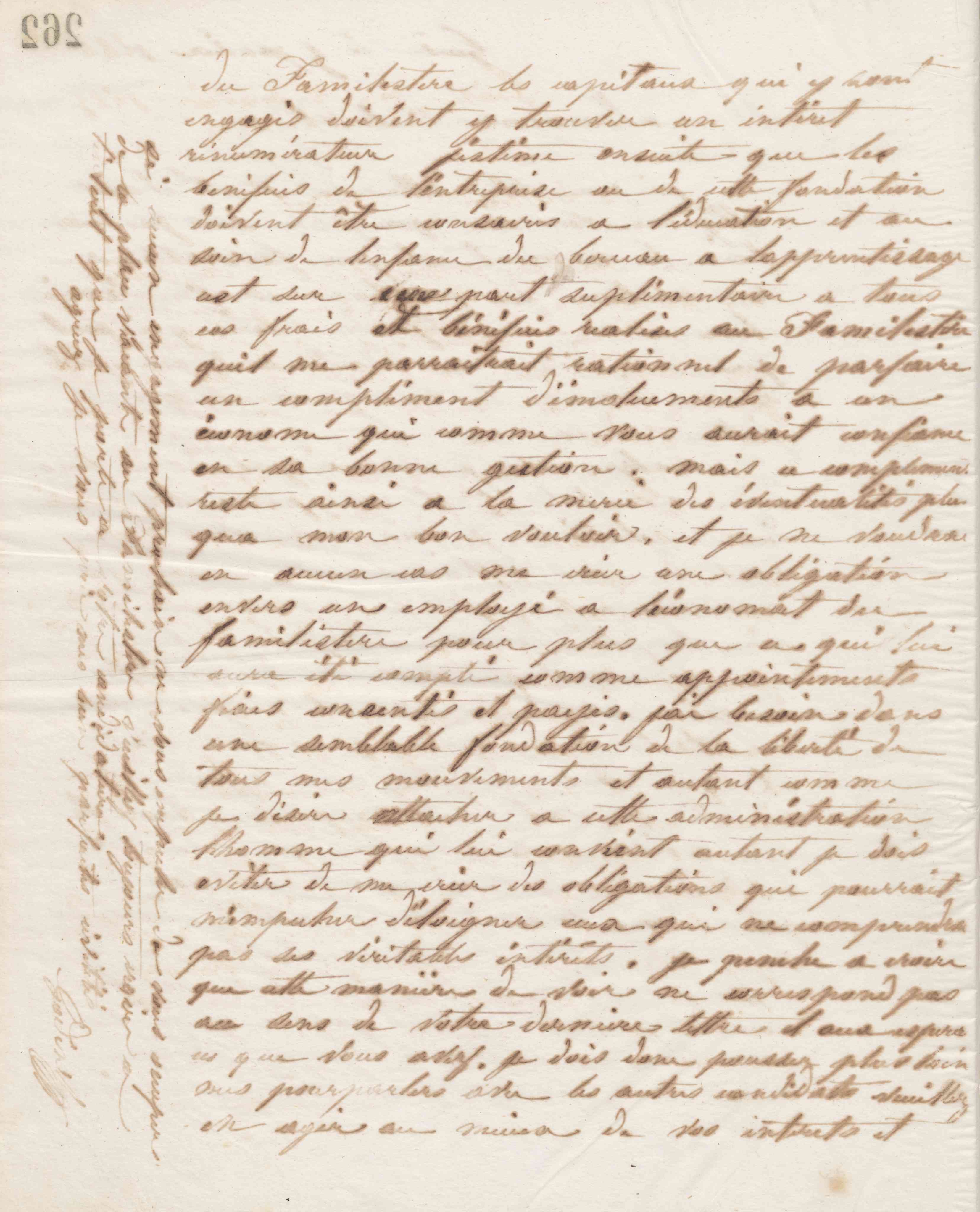 Jean-Baptiste André Godin à monsieur Virlouvet, 3 janvier 1866