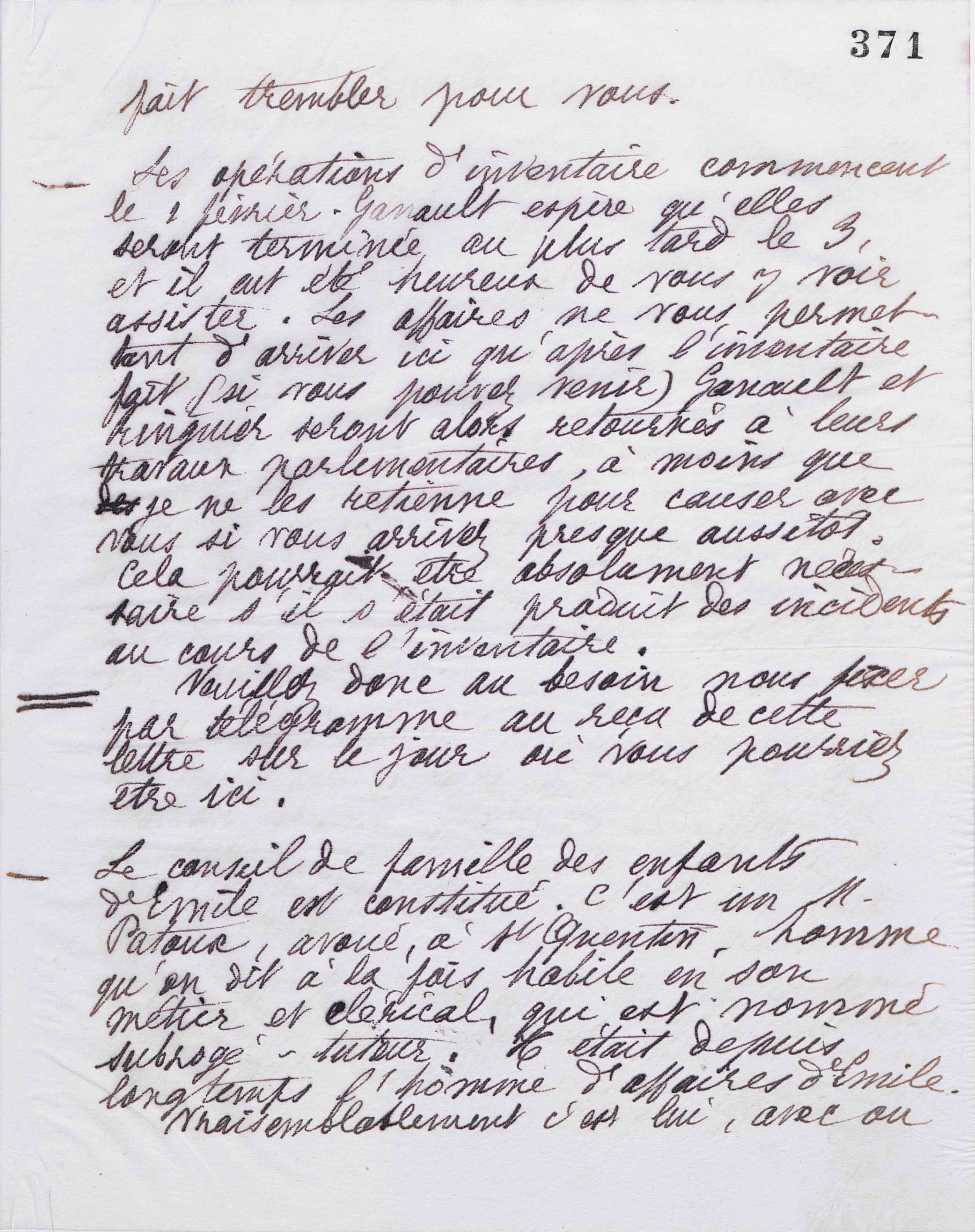 Marie Moret à Alexandre Tisserant, 28 janvier 1888
