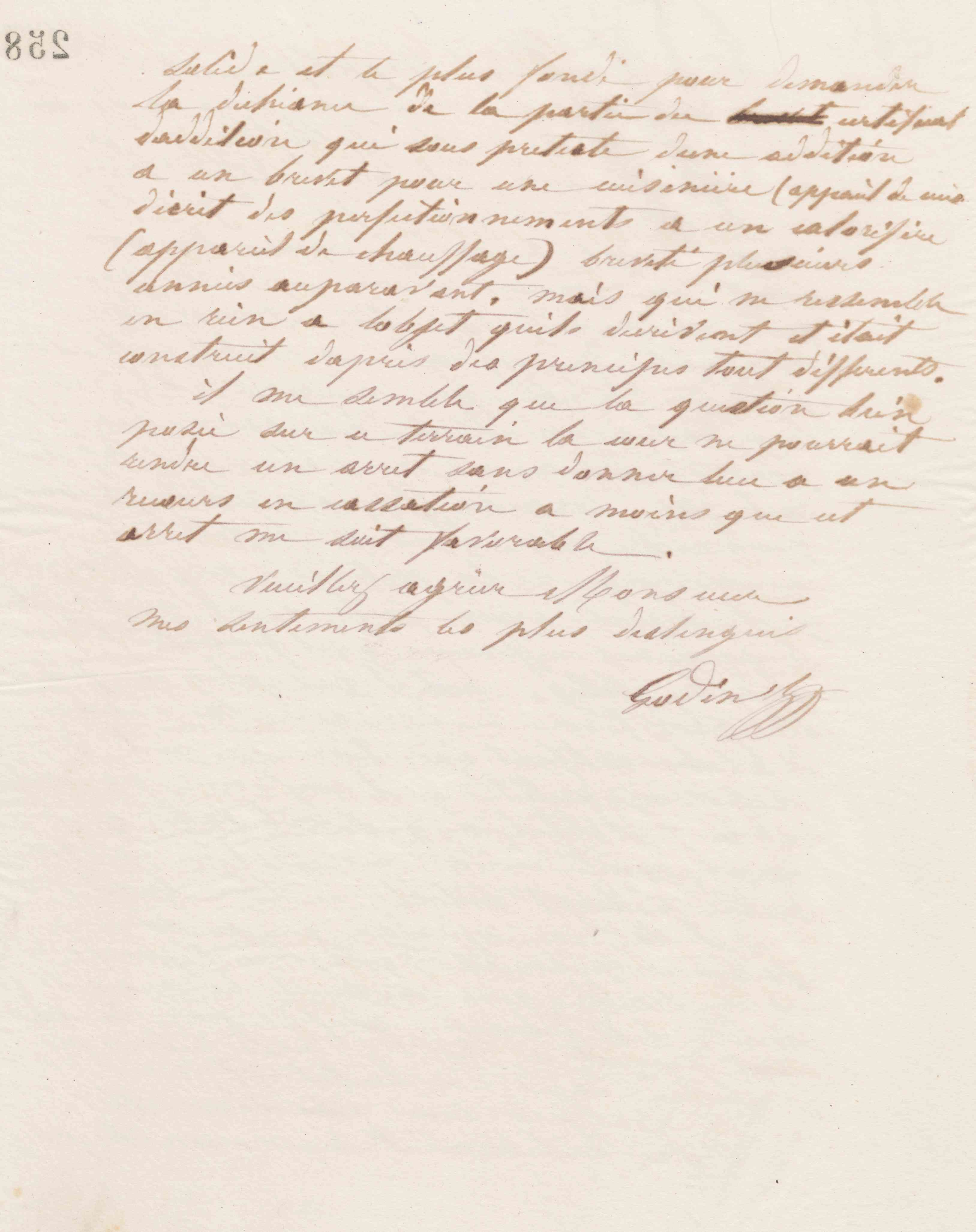 Jean-Baptiste André Godin à Emmanuel Arago, 11 février 1868