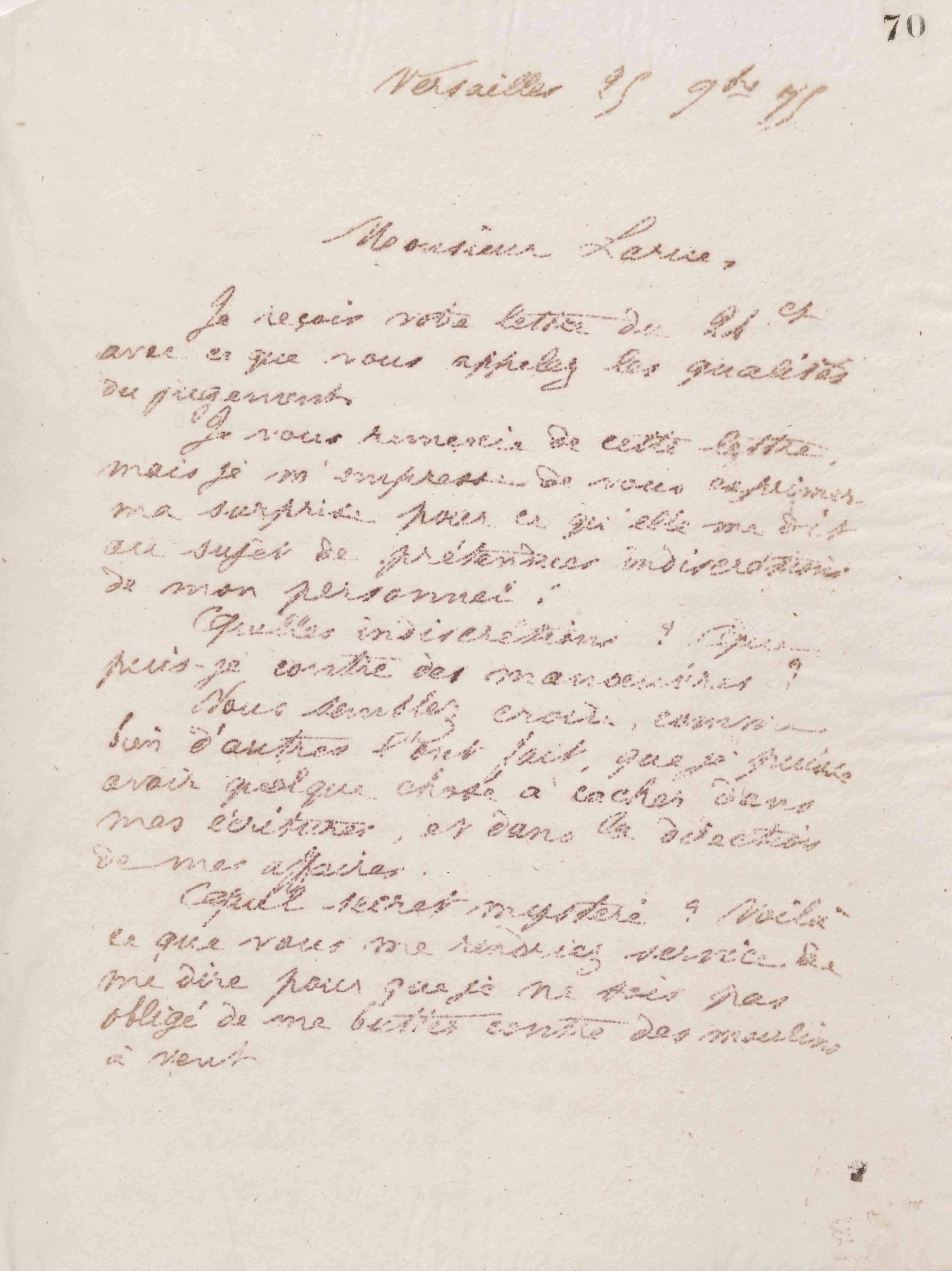 Jean-Baptiste André Godin à Édouard Larue, 25 novembre 1875