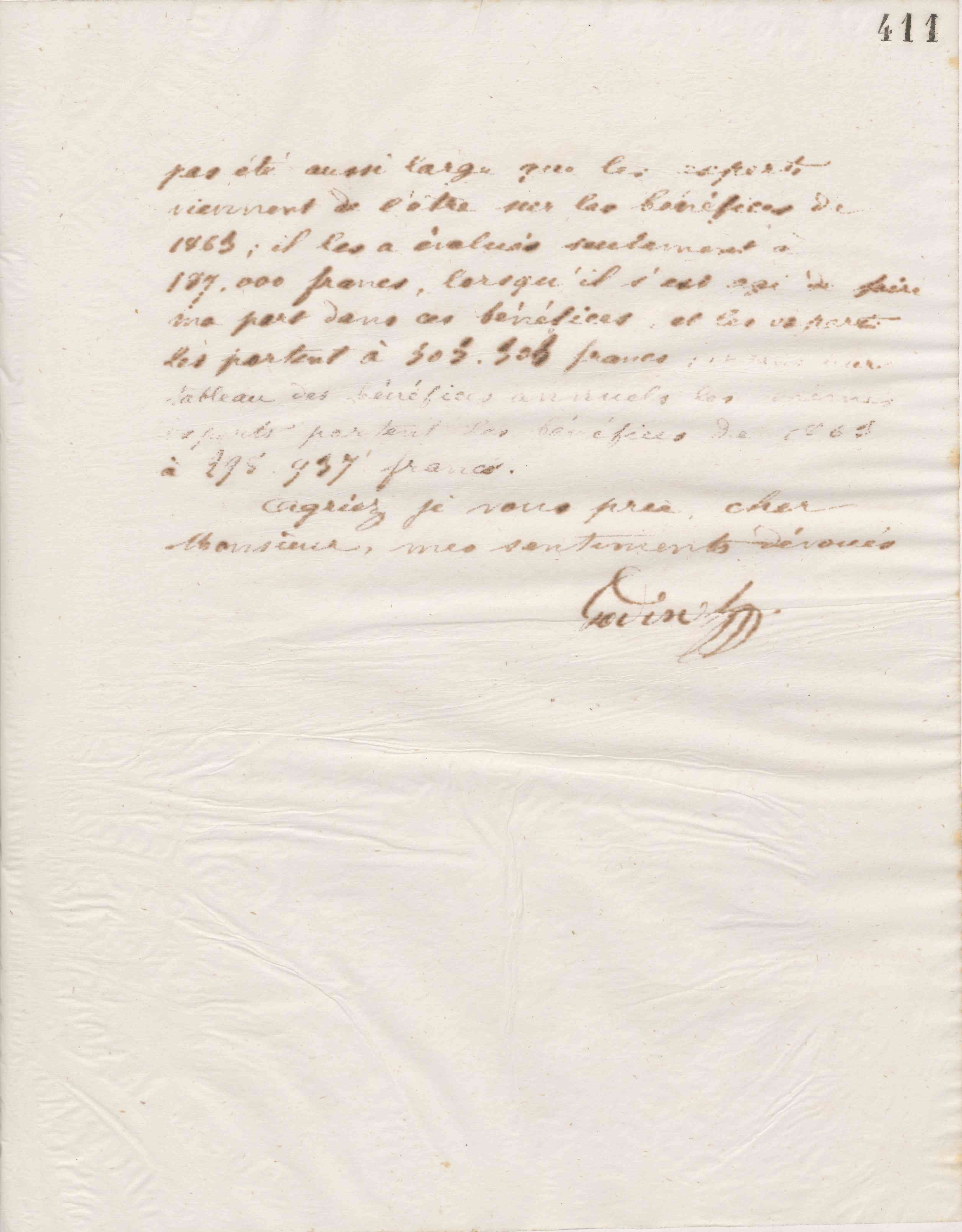 Jean-Baptiste André Godin à Guillaume Ernest Cresson, 28 décembre 1874
