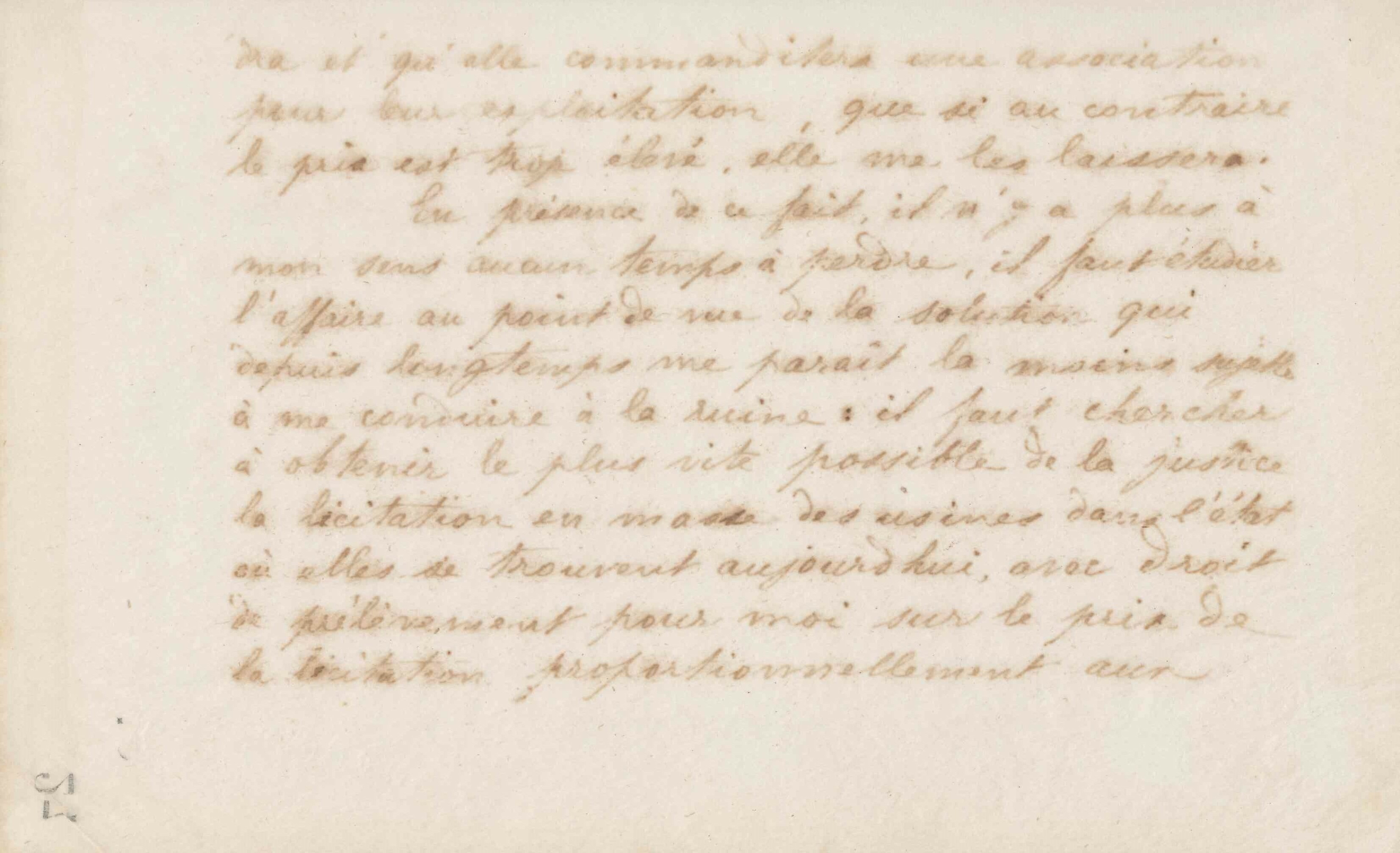 Jean-Baptiste André Godin à Guillaume Ernest Cresson, 1er mai 1872