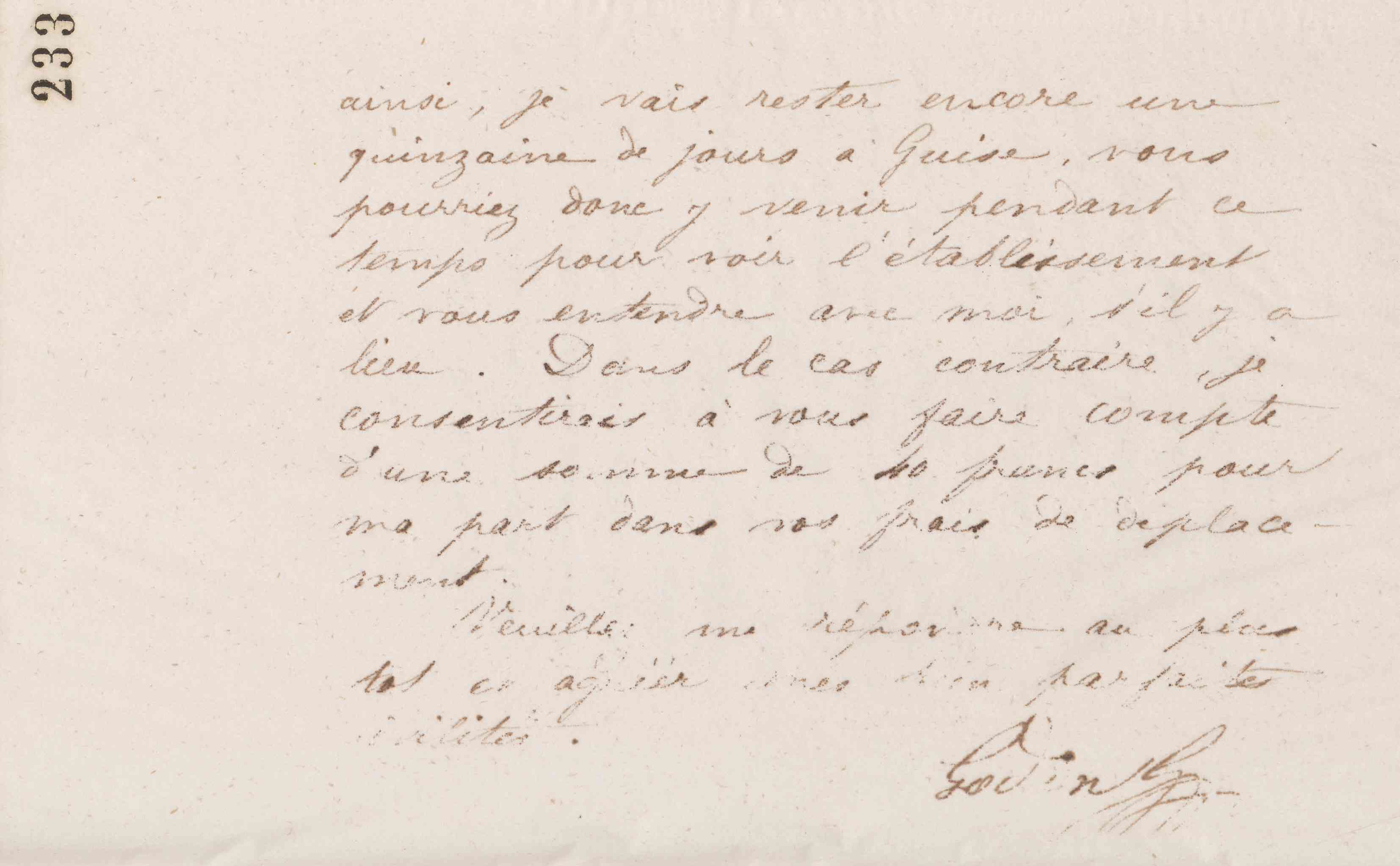 Jean-Baptiste André Godin à monsieur Mettez, 22 avril 1873