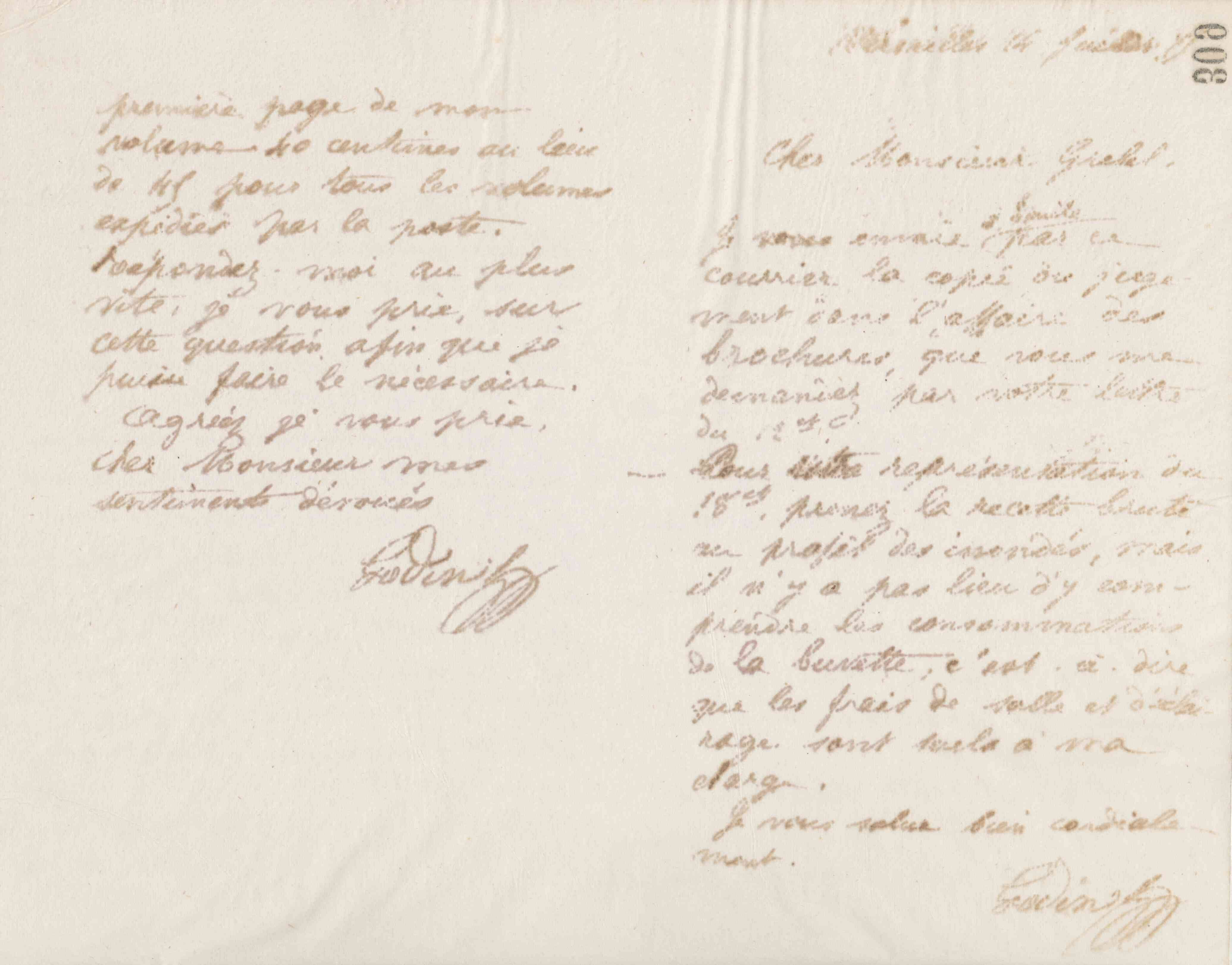 Jean-Baptiste André Godin à Alphonse Grebel, 14 juillet 1875 Jean-Baptiste André Godin à Alphonse Grebel, 14 juillet 1875