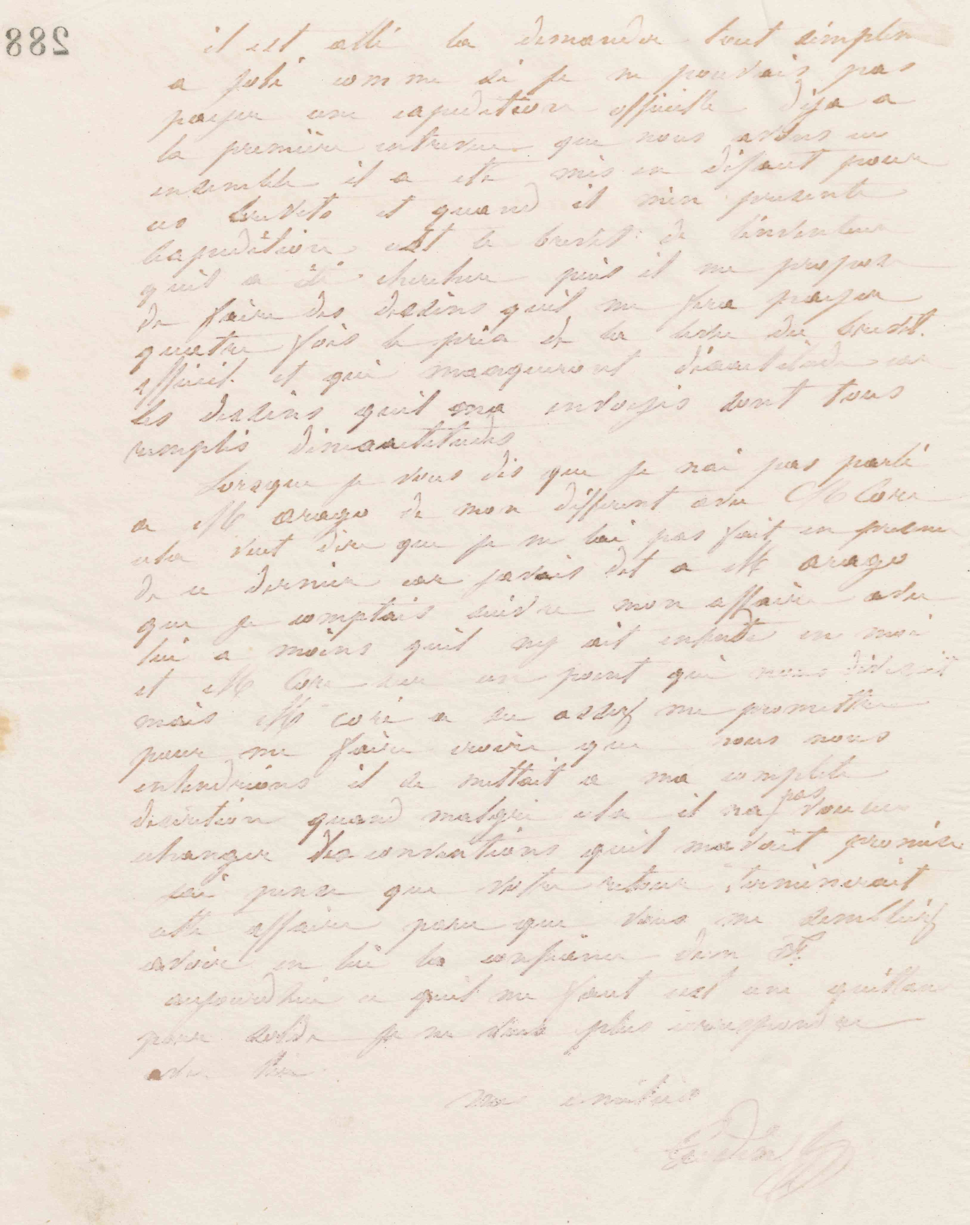 Jean-Baptiste André Godin à François Cantagrel, 30 avril 1868
