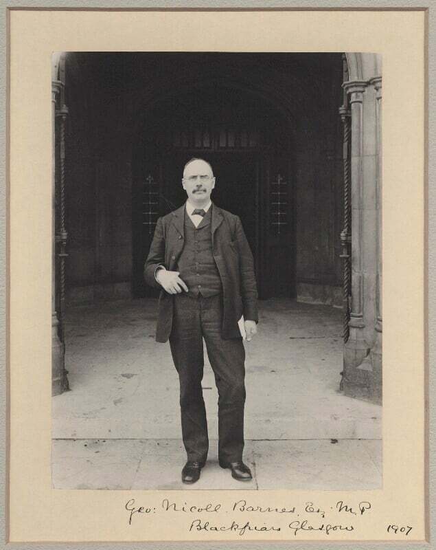 George Nicoll Barnes Photographie Benjamin Stone, 1907 Collection National Portrait Gallery (Londres) - Creative commons