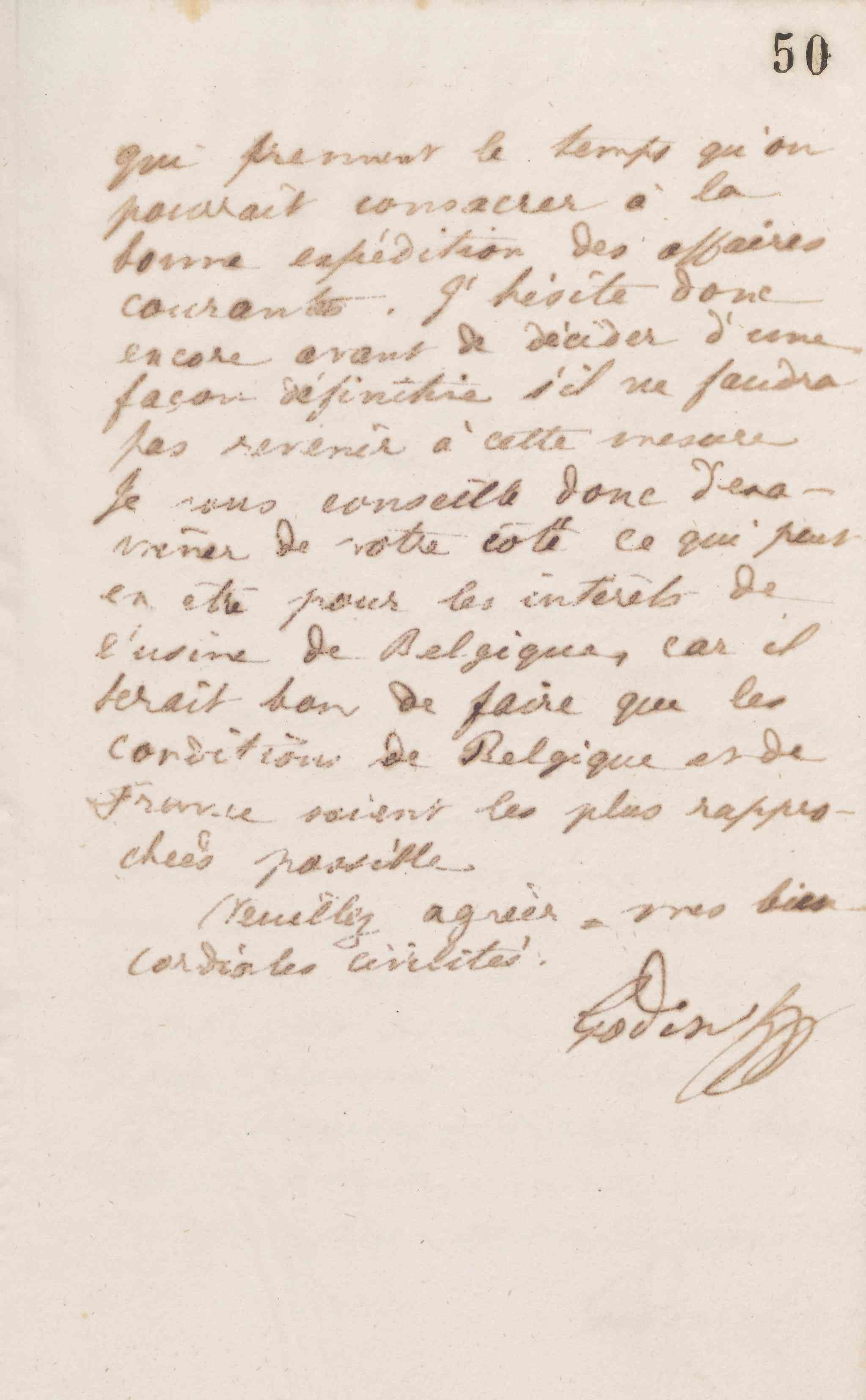 Jean-Baptiste André Godin à Alphonse Grebel, 2 février 1873