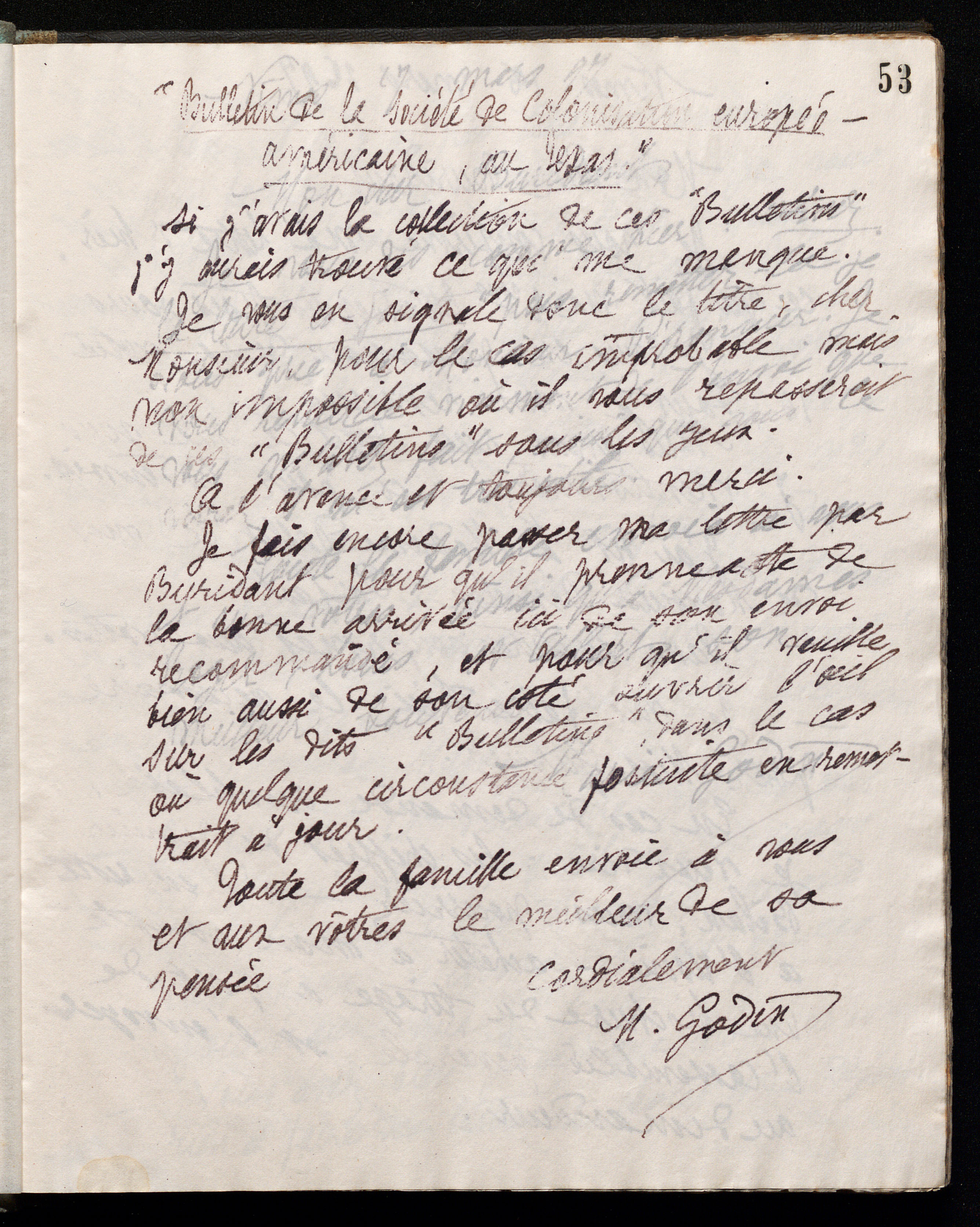 Marie Moret à Antoine Piponnier, 17 mars 1897