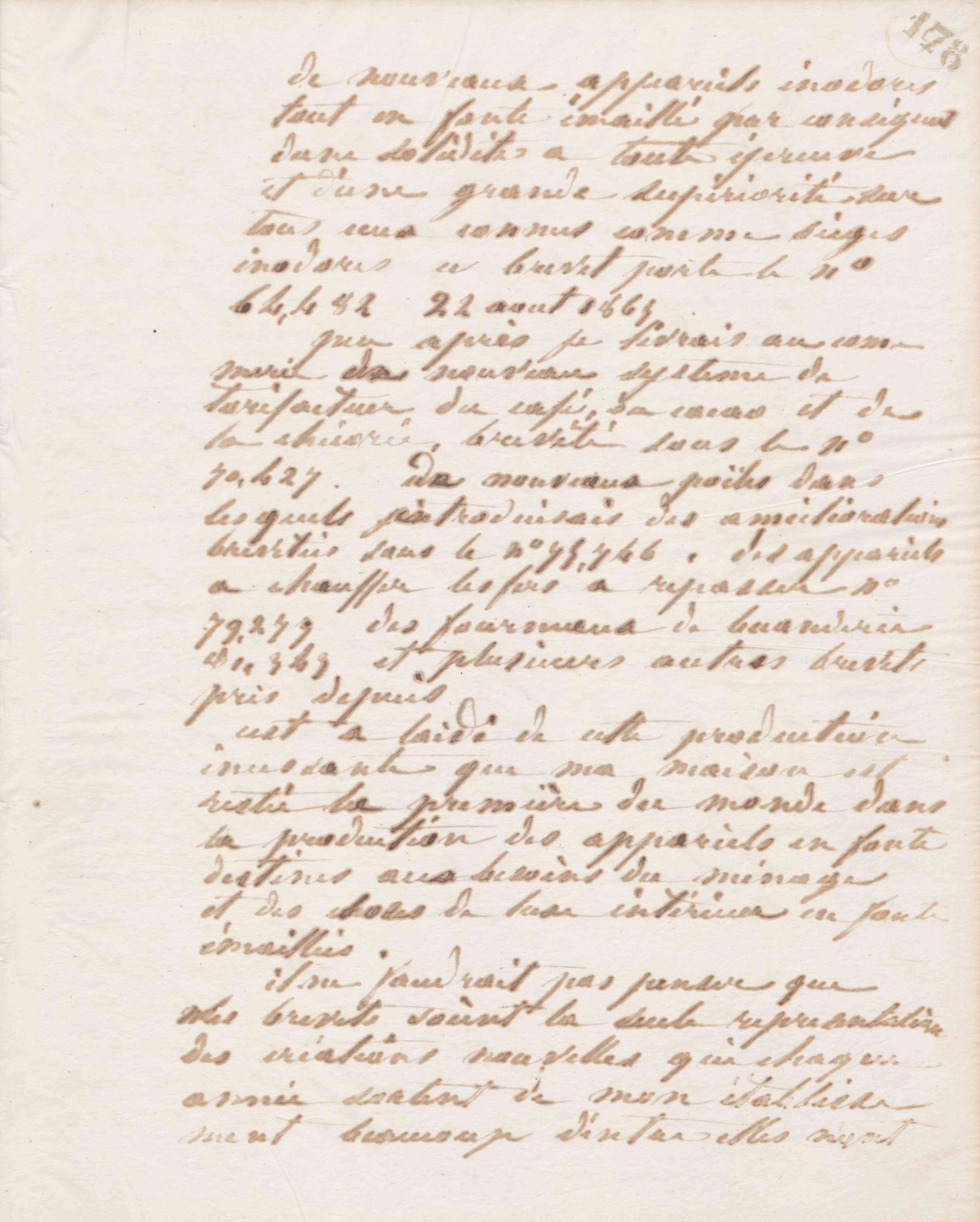 Jean-Baptiste André Godin à Victor François Groualle, 14 novembre 1869