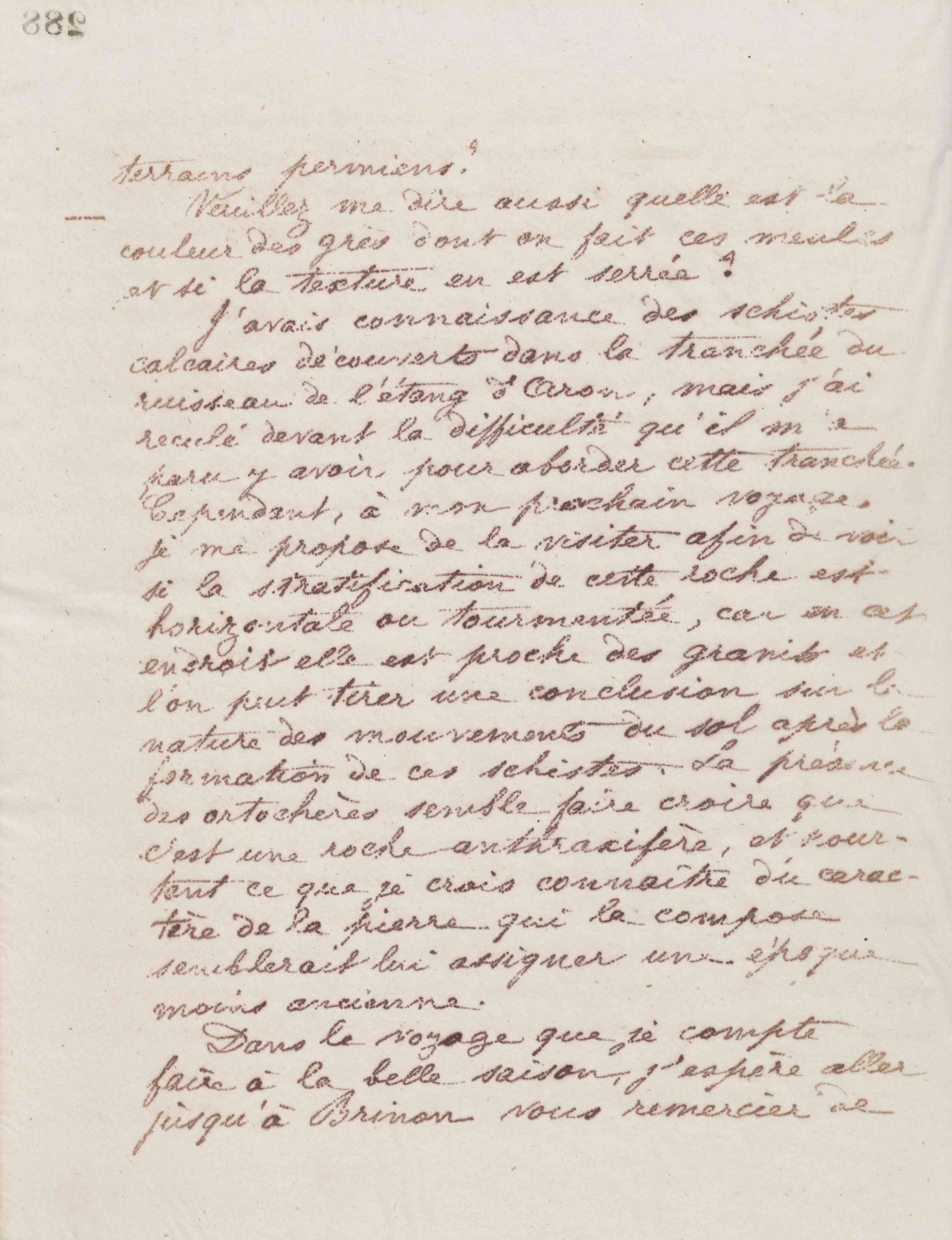 Jean-Baptiste André Godin à monsieur Guéneau, 14 mars 1876