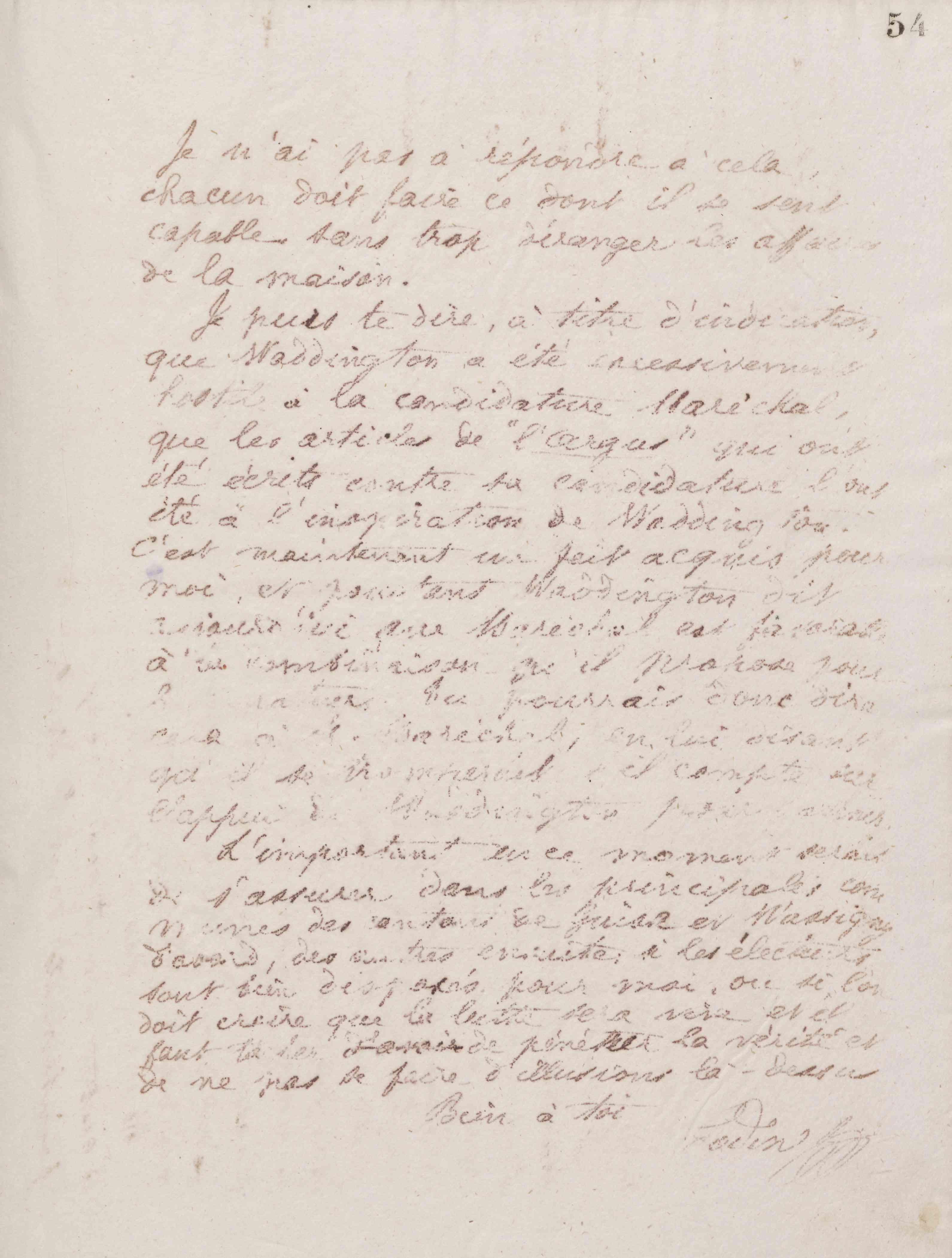 Jean-Baptiste André Godin à Émile Godin, 20 novembre 1875