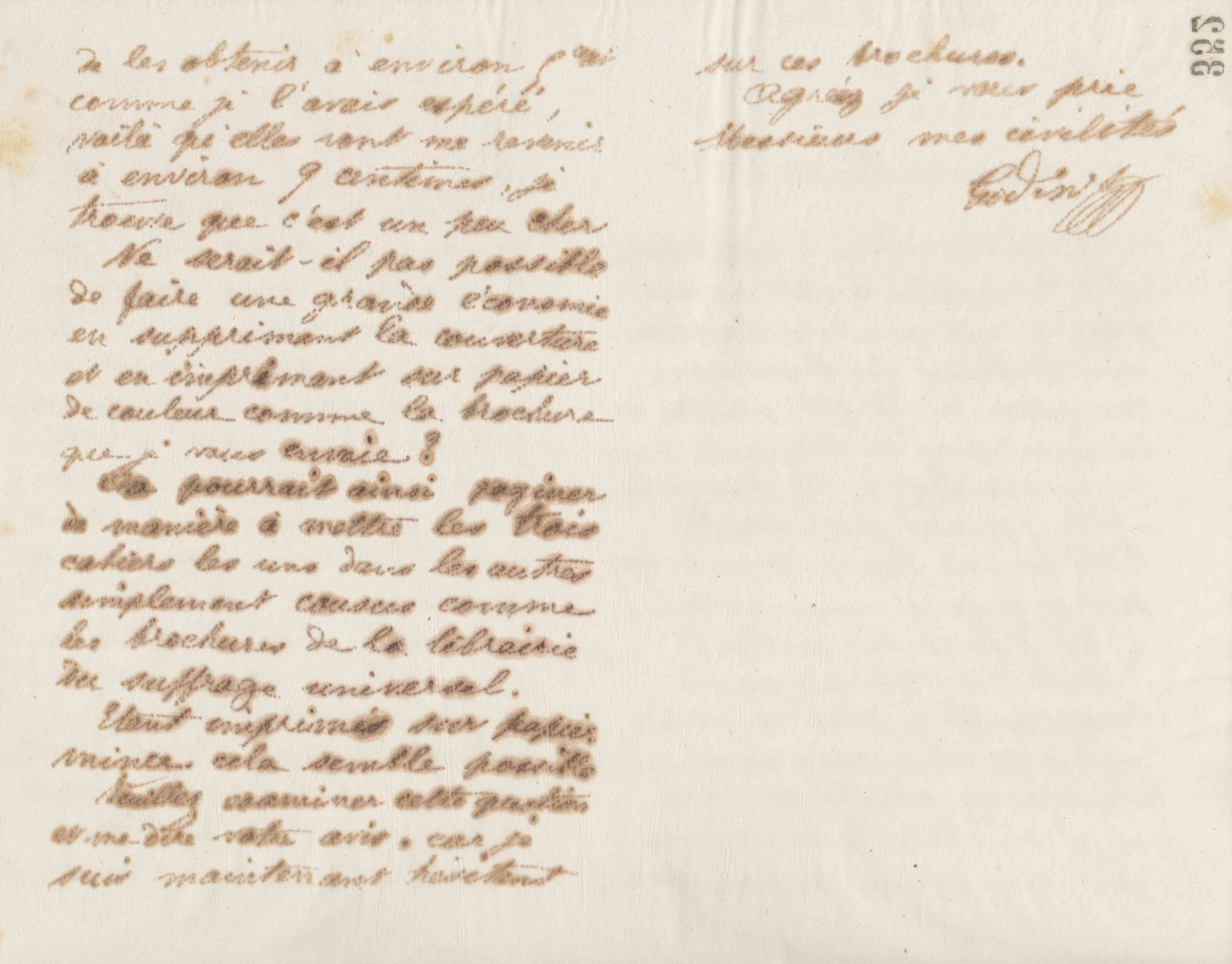 Jean-Baptiste André Godin à Eugène Heutte et Cie, 9 août 1875 Jean-Baptiste André Godin à Eugène Heutte et Cie, 9 août 1875