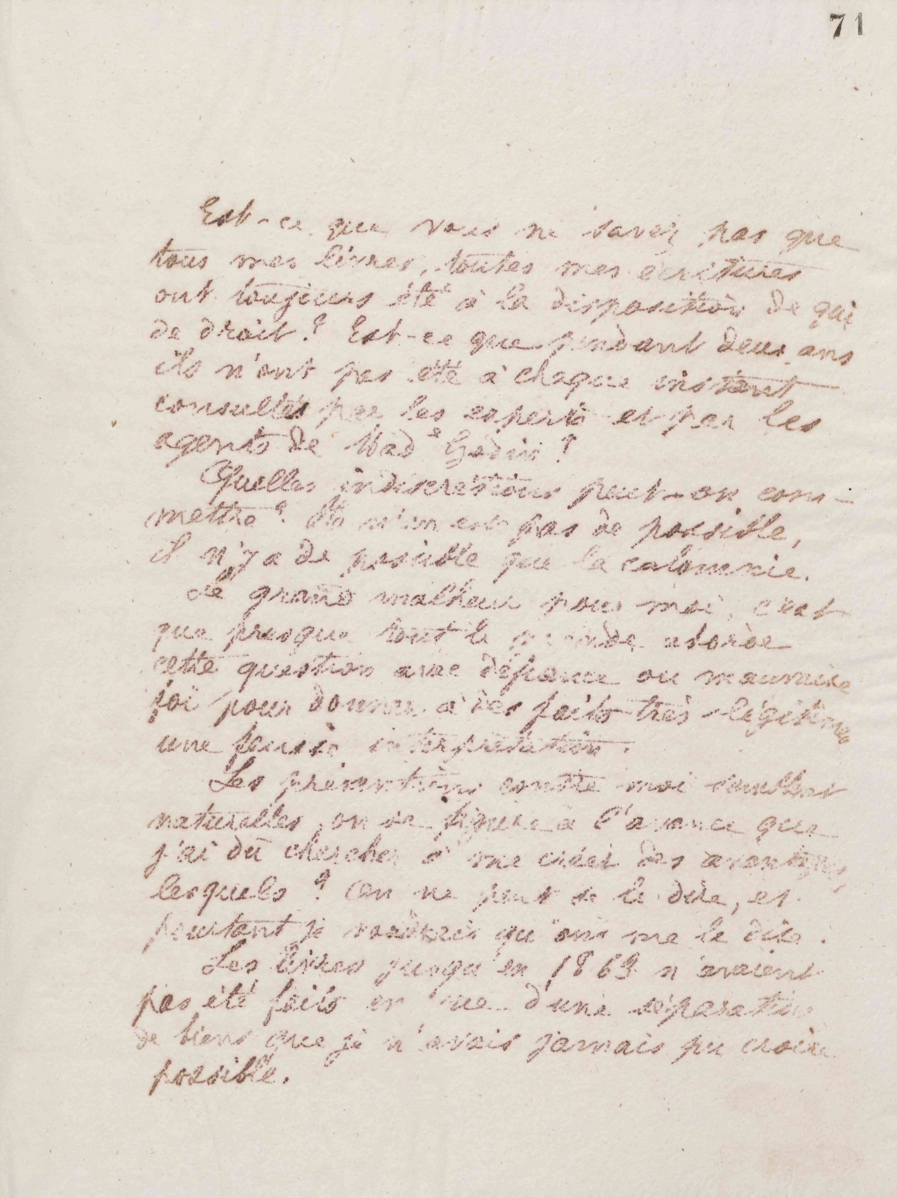Jean-Baptiste André Godin à Édouard Larue, 25 novembre 1875 Jean-Baptiste André Godin à Édouard Larue, 25 novembre 1875