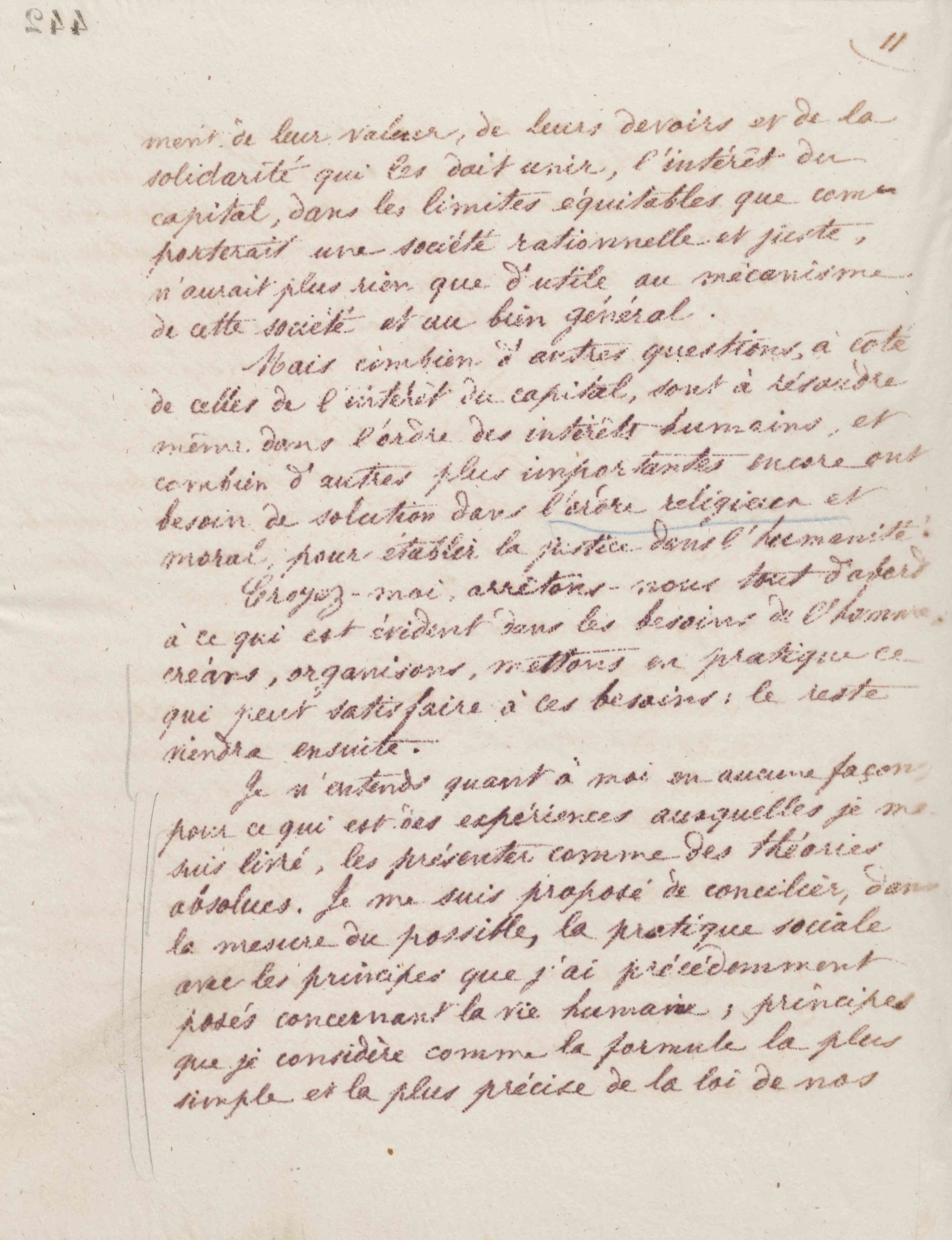 Jean-Baptiste André Godin à Antoine Massoulard, 10 juin 1876 Jean-Baptiste André Godin à Antoine Massoulard, 10 juin 1876