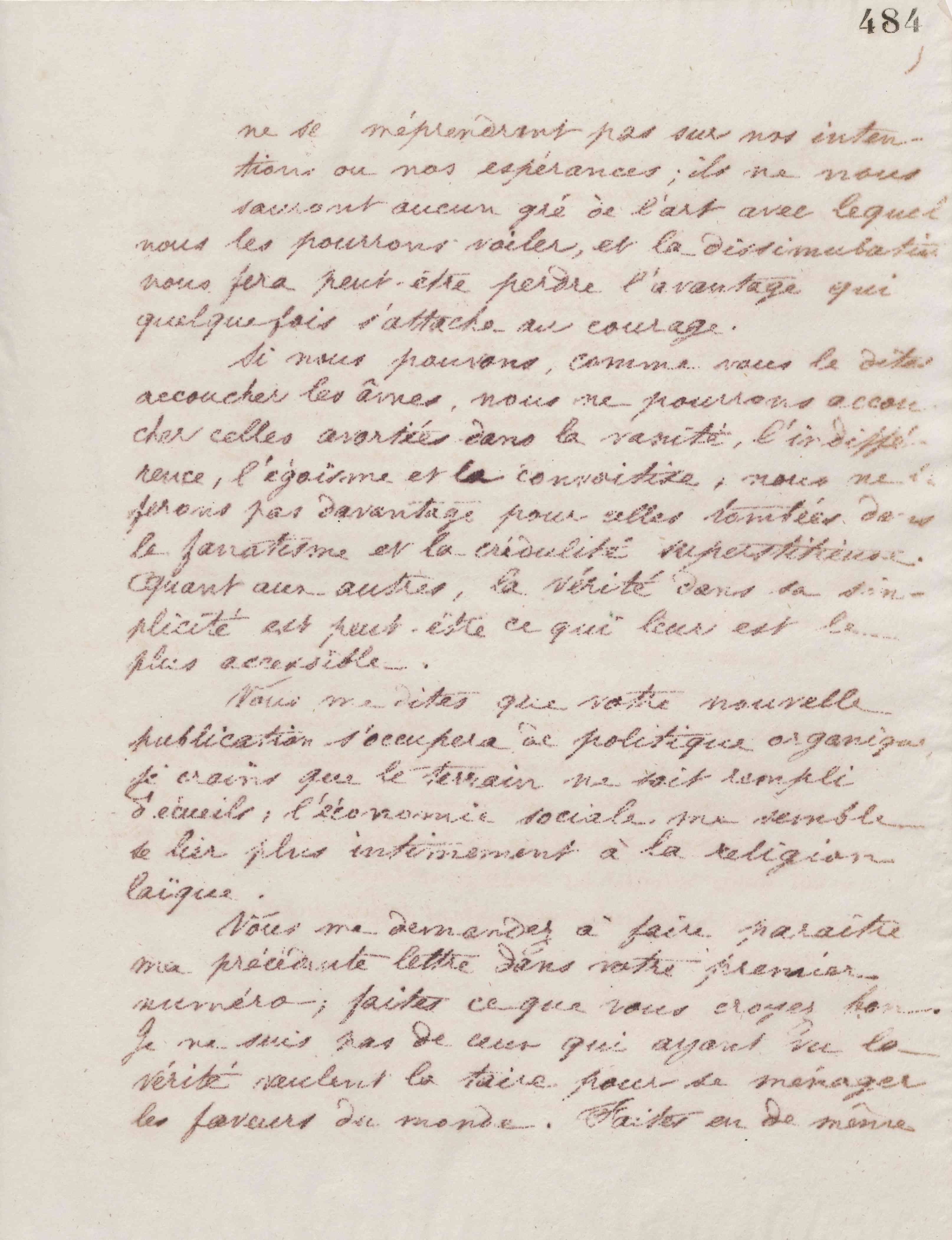 Jean-Baptiste André Godin à Charles Fauvety, 26 juin 1876 Jean-Baptiste André Godin à Charles Fauvety, 26 juin 1876