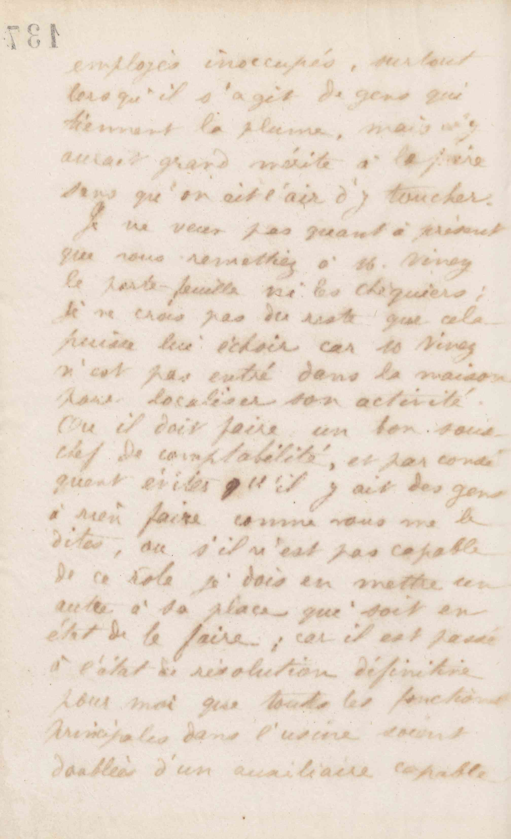 Jean-Baptiste André Godin à Alfred Denisart, 26 mai 1872