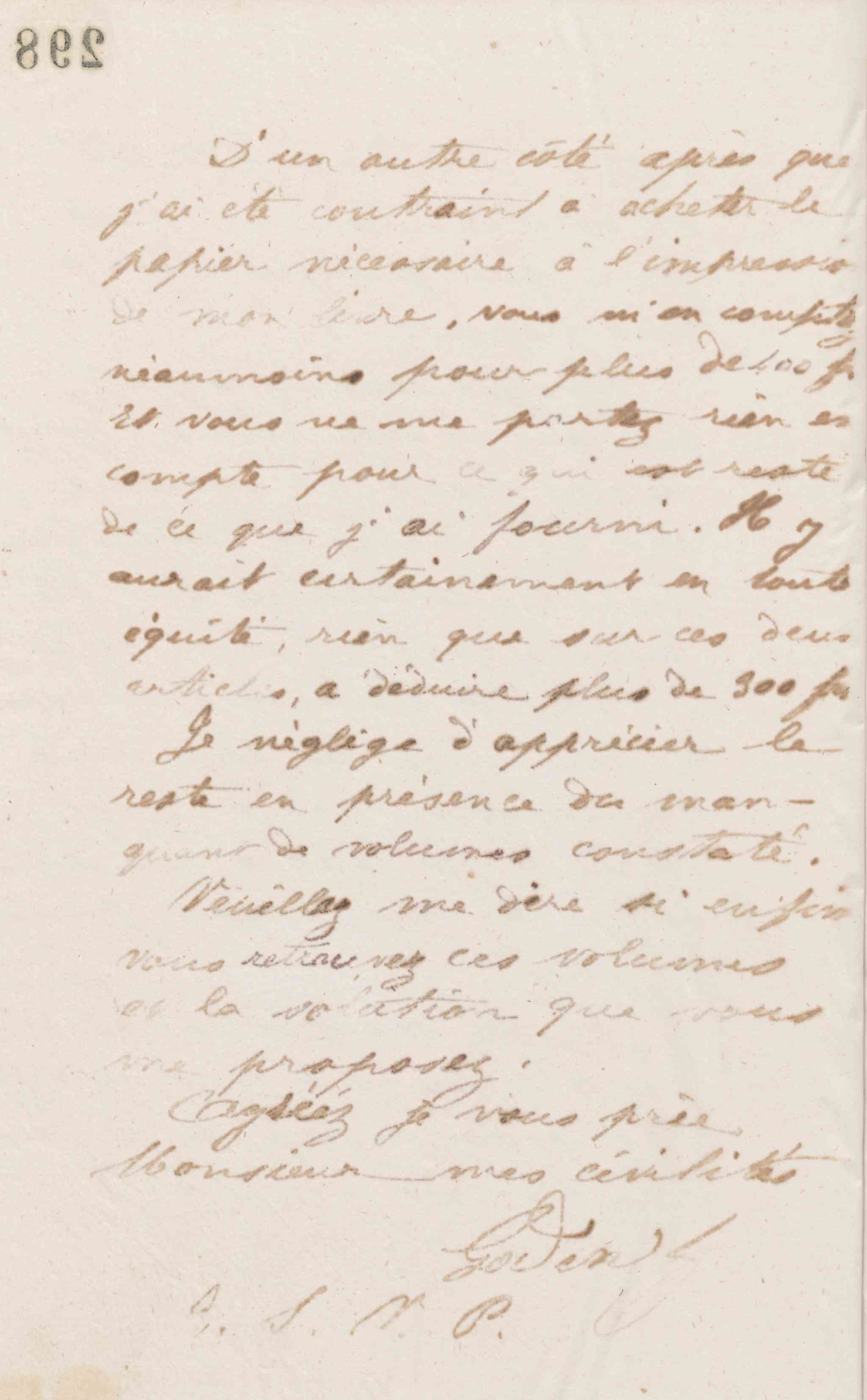 Jean-Baptiste André Godin à monsieur Rabatel, 21 juin 1873