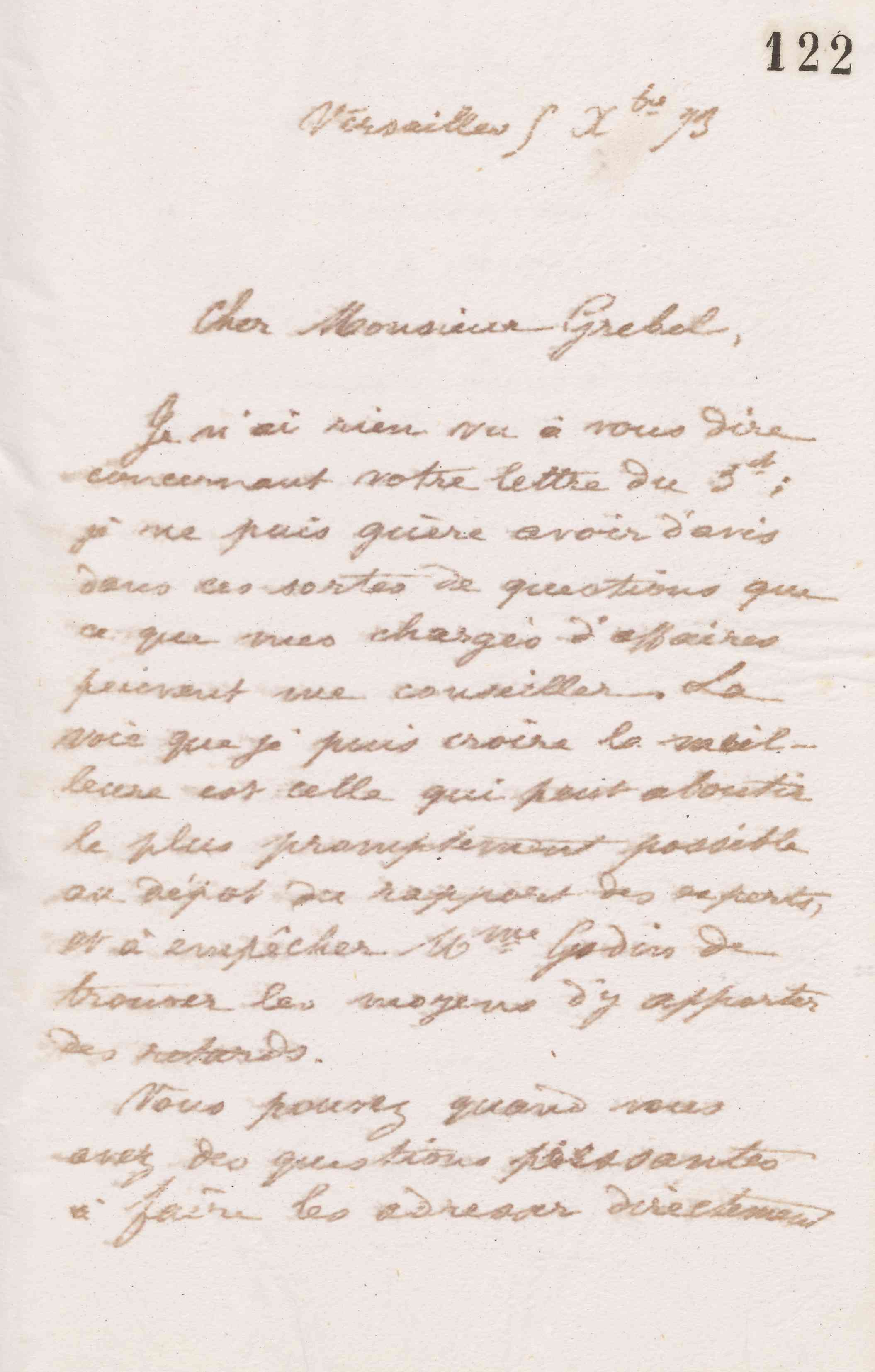 Jean-Baptiste André Godin à Alphonse Grebel, 5 décembre 1873