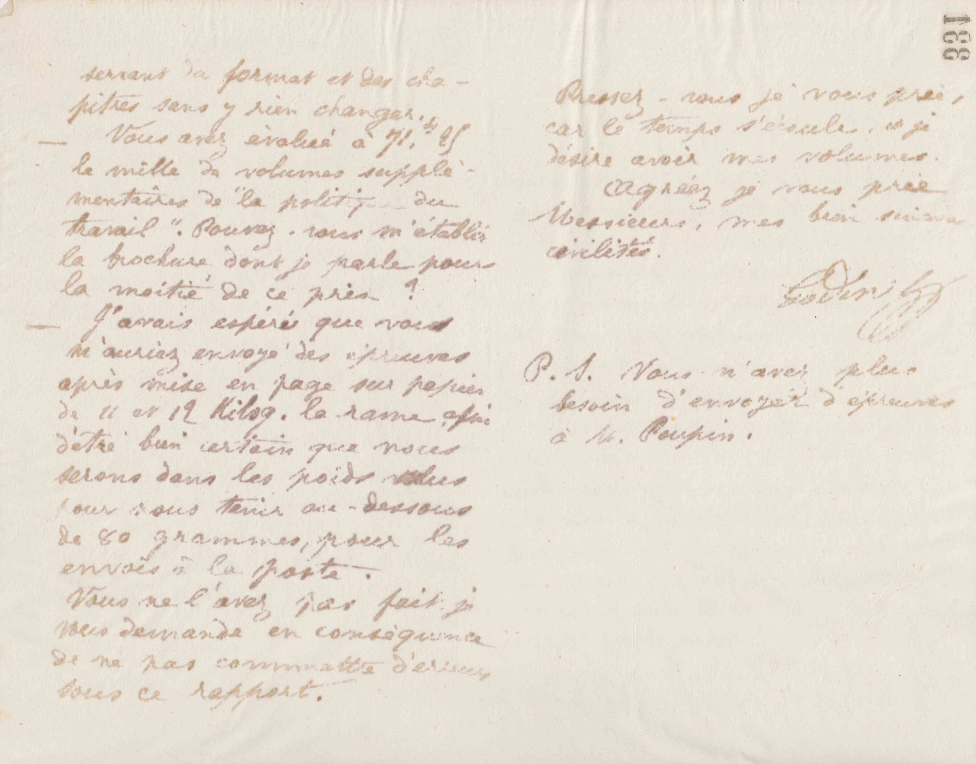 Jean-Baptiste André Godin à Eugène Heutte et Cie, 25 juillet 1875