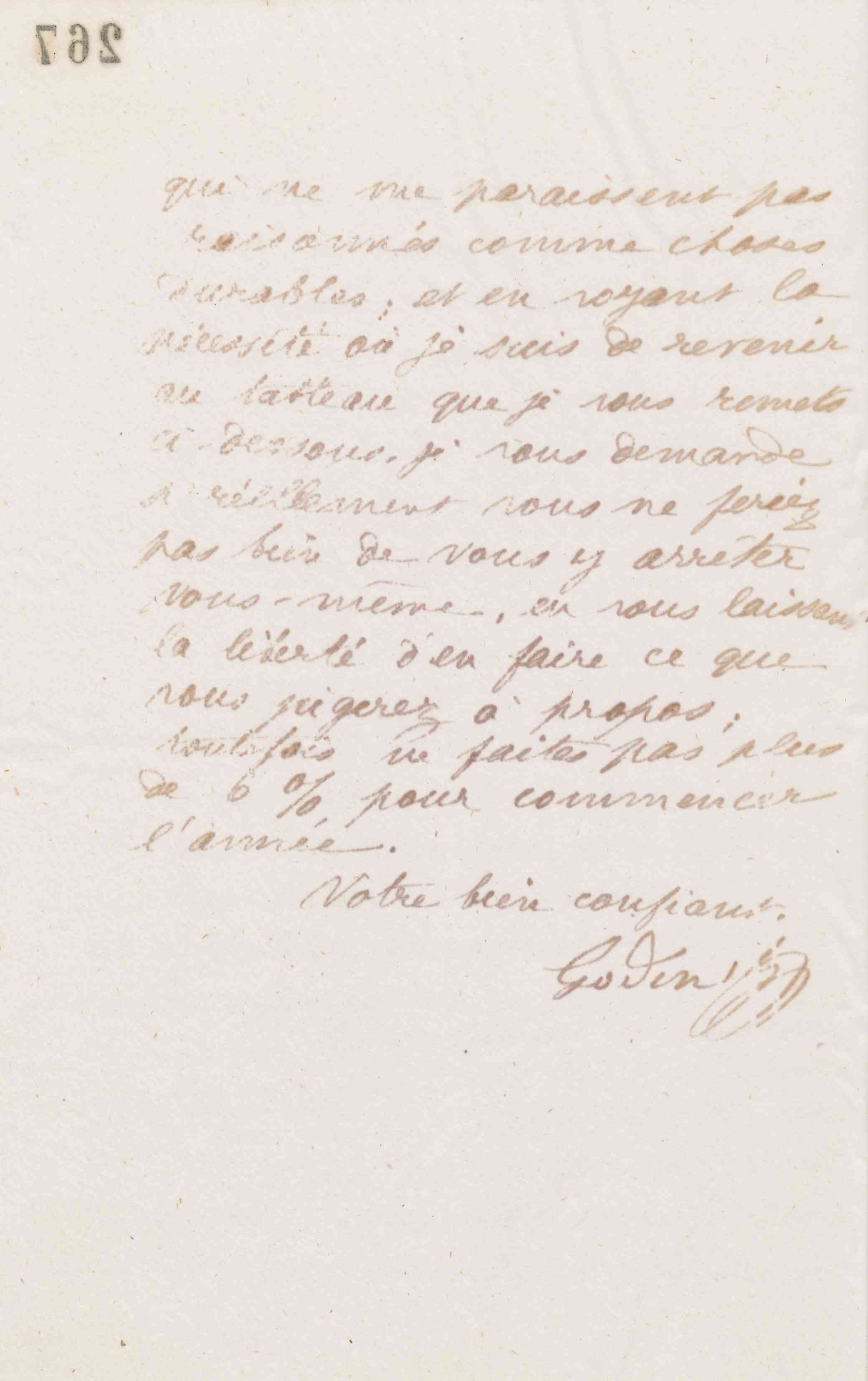 Jean-Baptiste André Godin à Eugène André, 22 janvier 1874