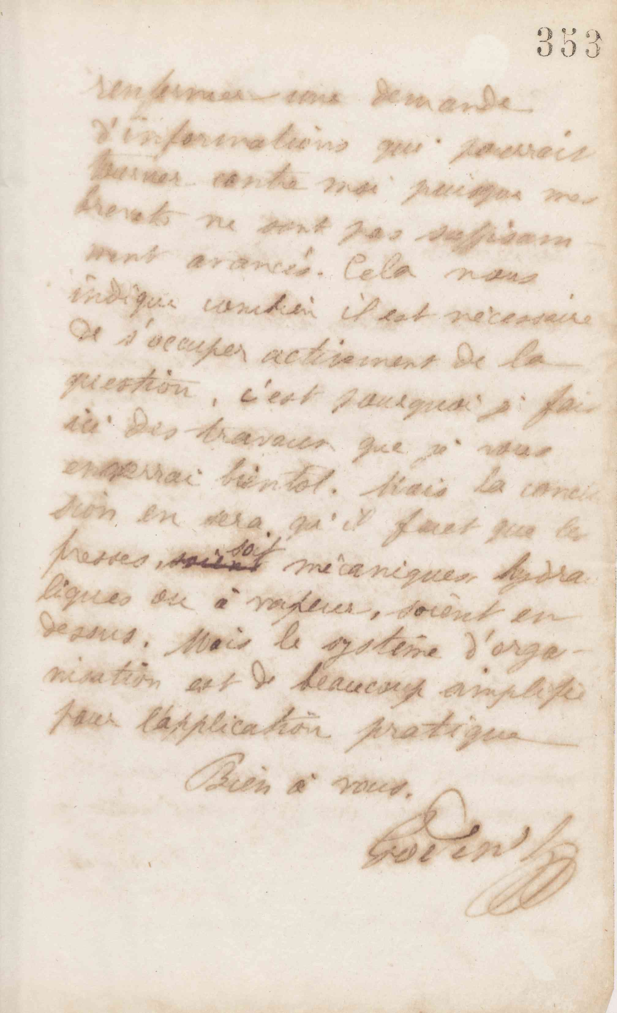 Jean-Baptiste André Godin à Alphonse Grebel, 29 novembre 1872