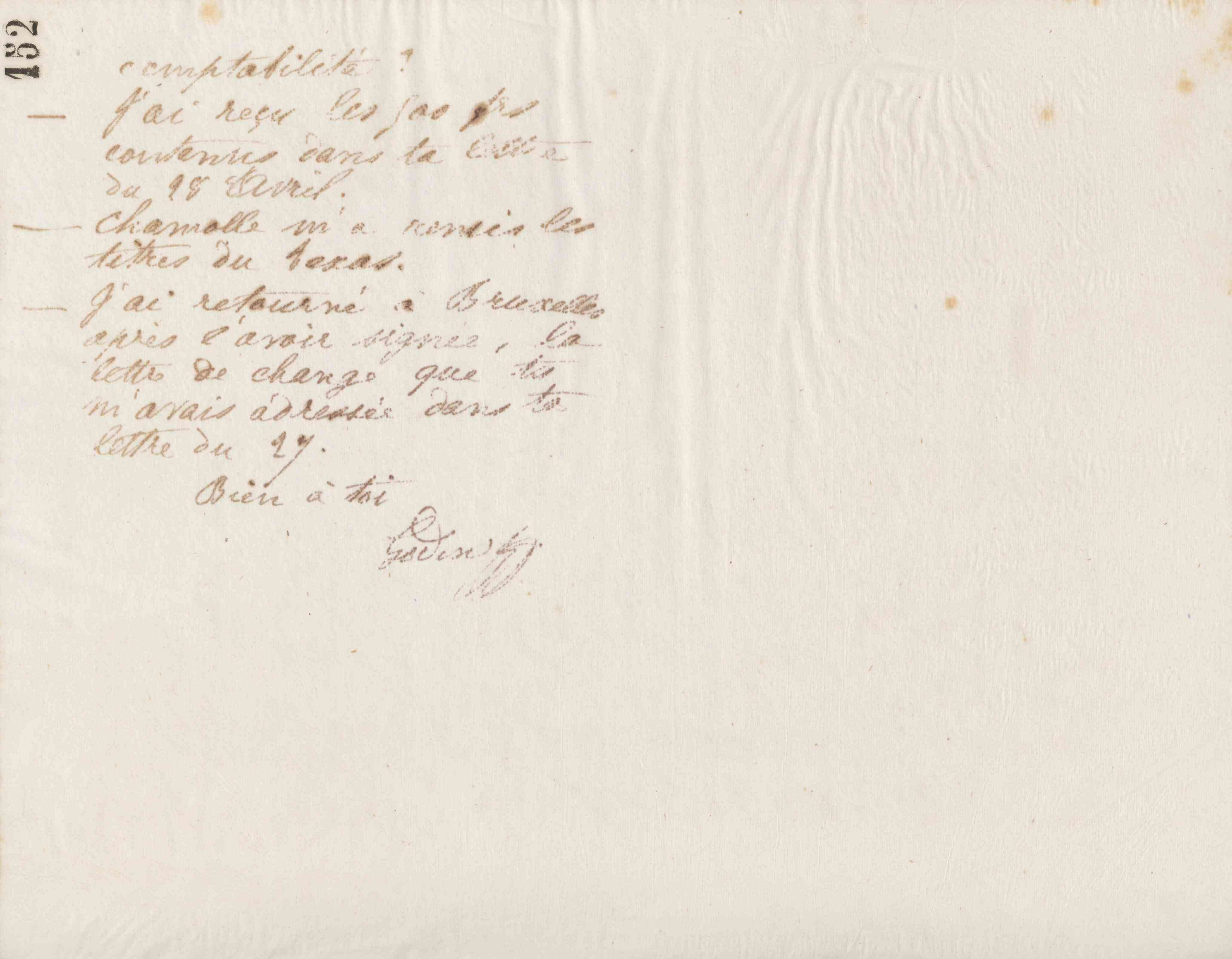 Jean-Baptiste André Godin à Émile Godin, 2 mai 1875