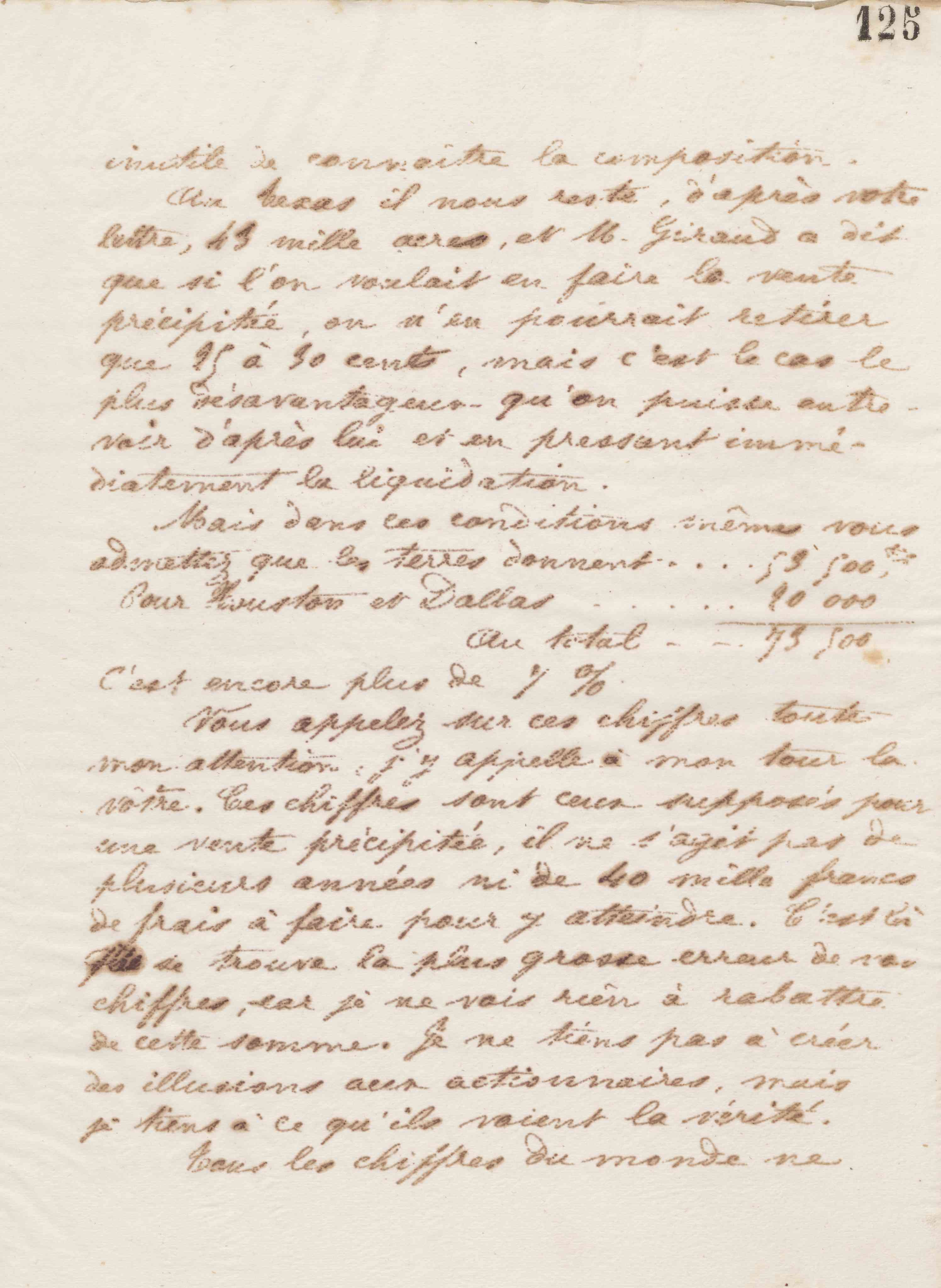 Jean-Baptiste André Godin à François Cantagrel, 2 avril 1875