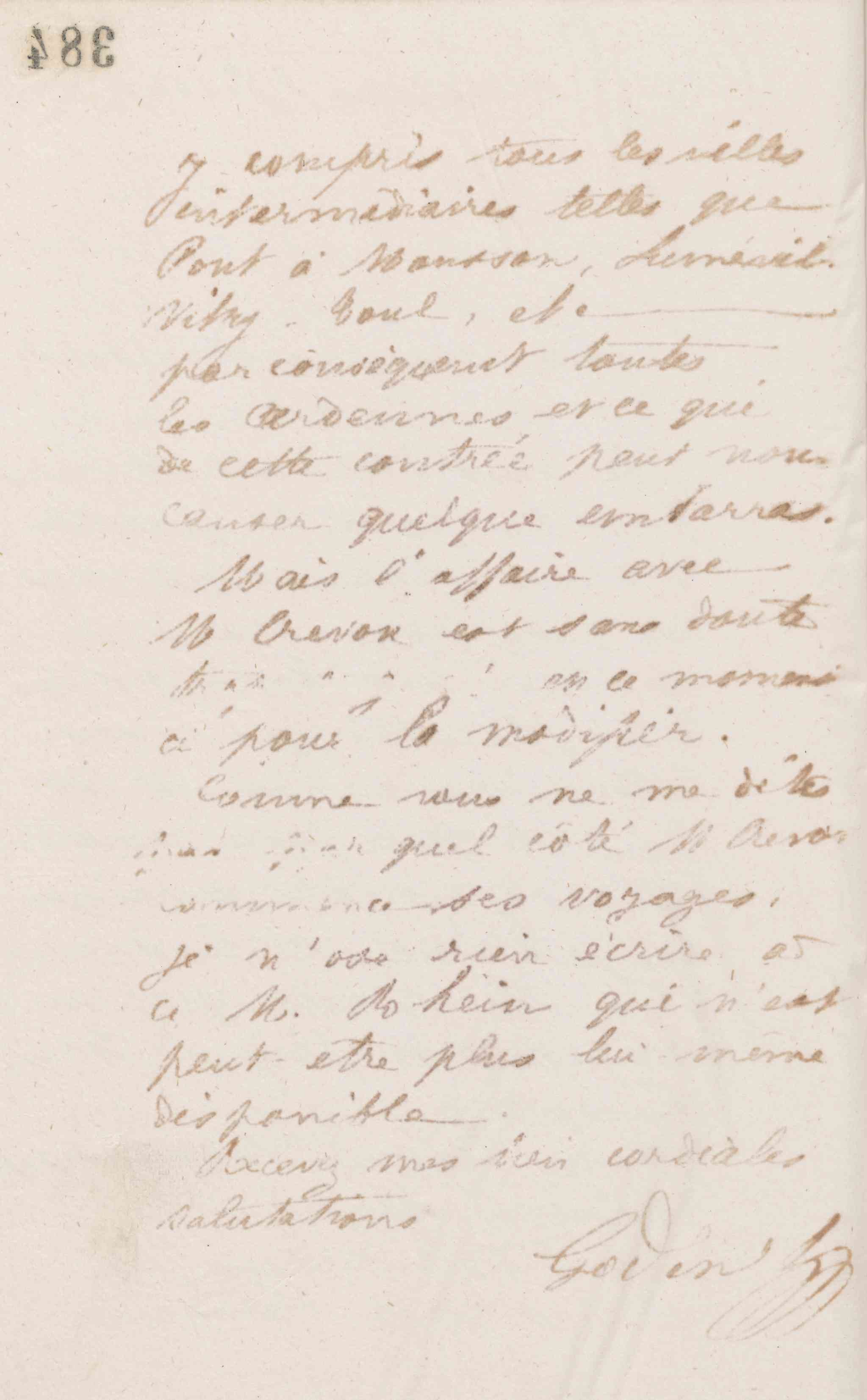 Jean-Baptiste André Godin à Alfred Denisart, 4 juillet 1873