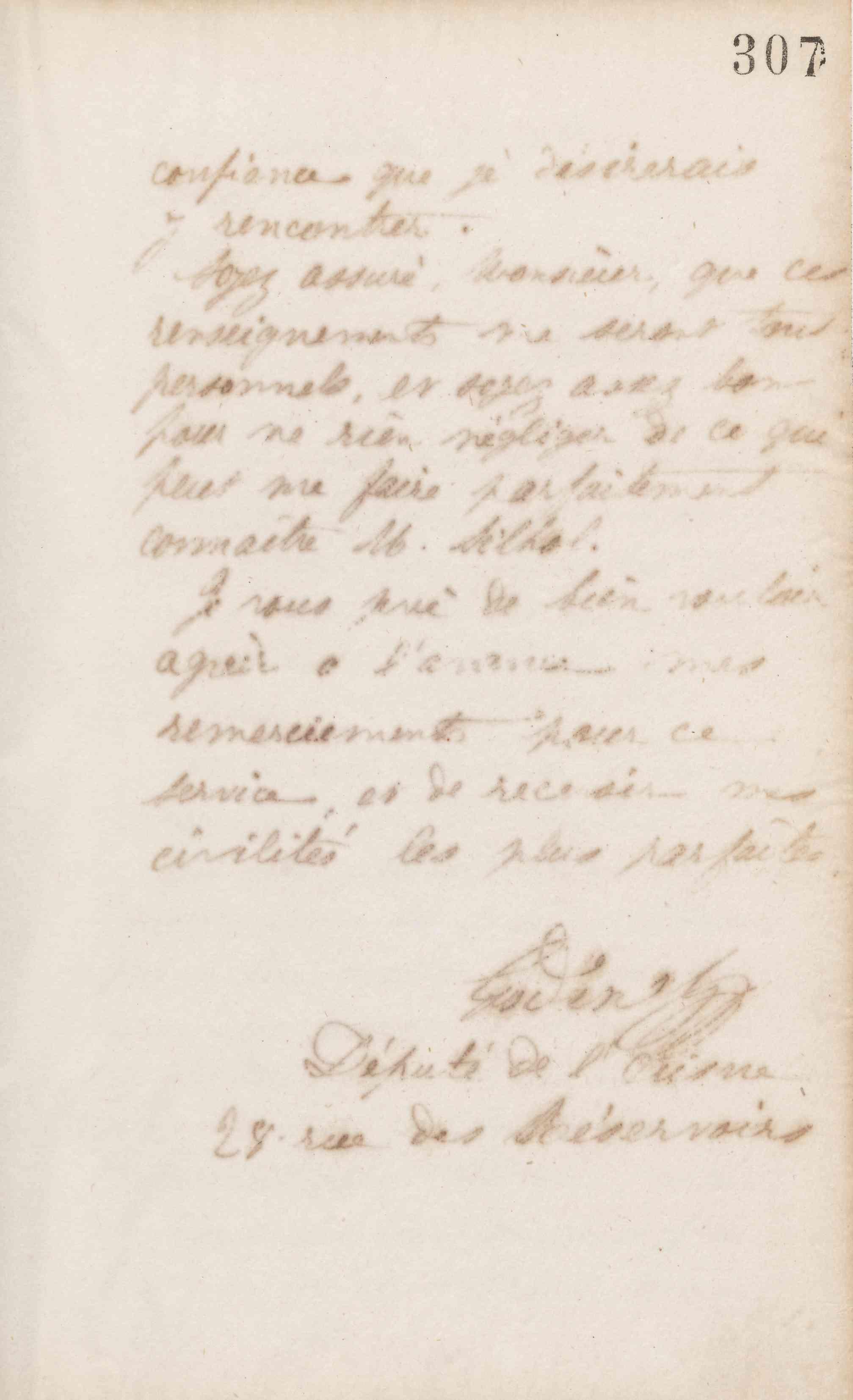 Jean-Baptiste André Godin à messieurs Wassal et Th. Gueit, 22 novembre 1872