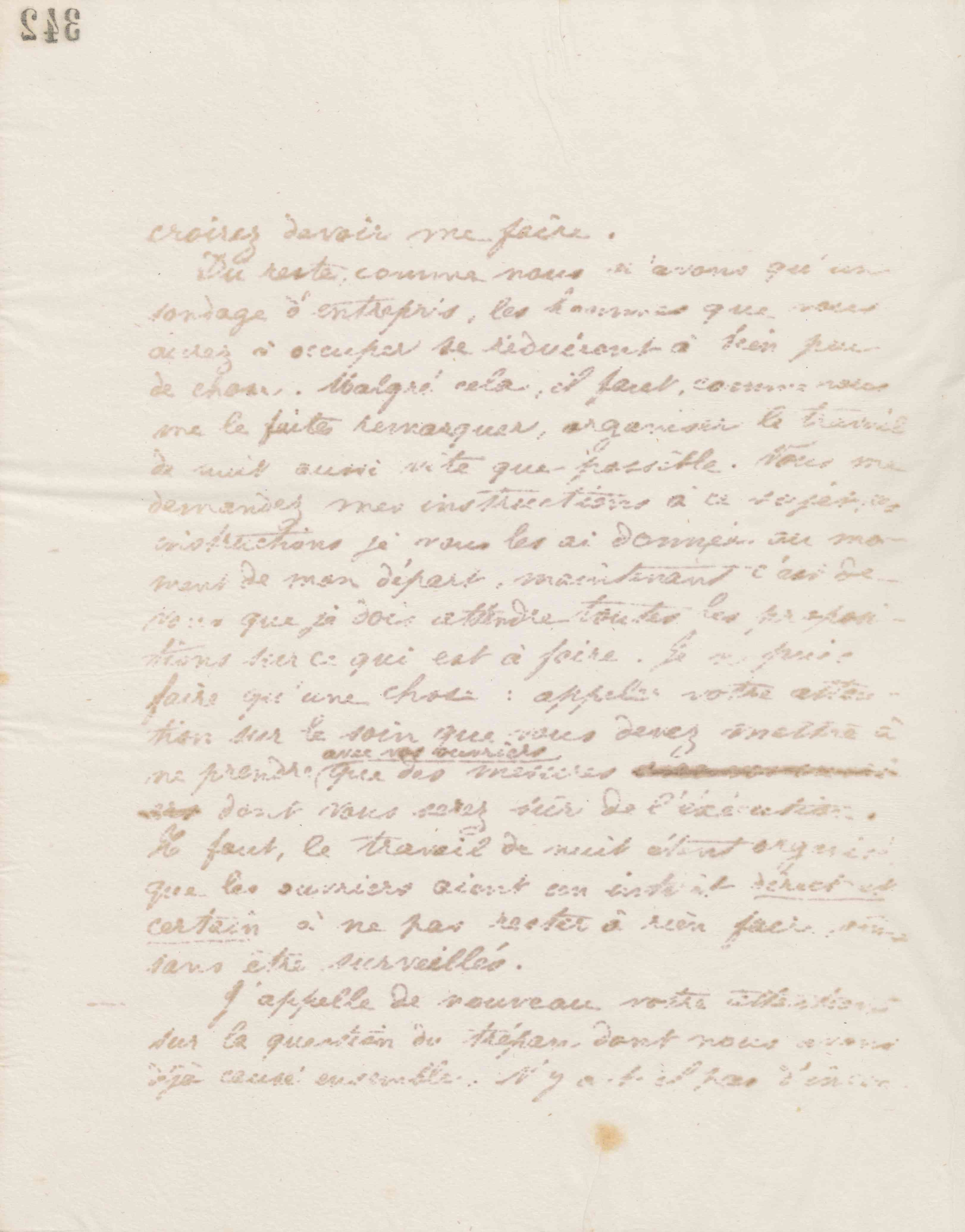 Jean-Baptiste André Godin à monsieur Chamolle, 1er août 1875 Jean-Baptiste André Godin à monsieur Chamolle, 1er août 1875