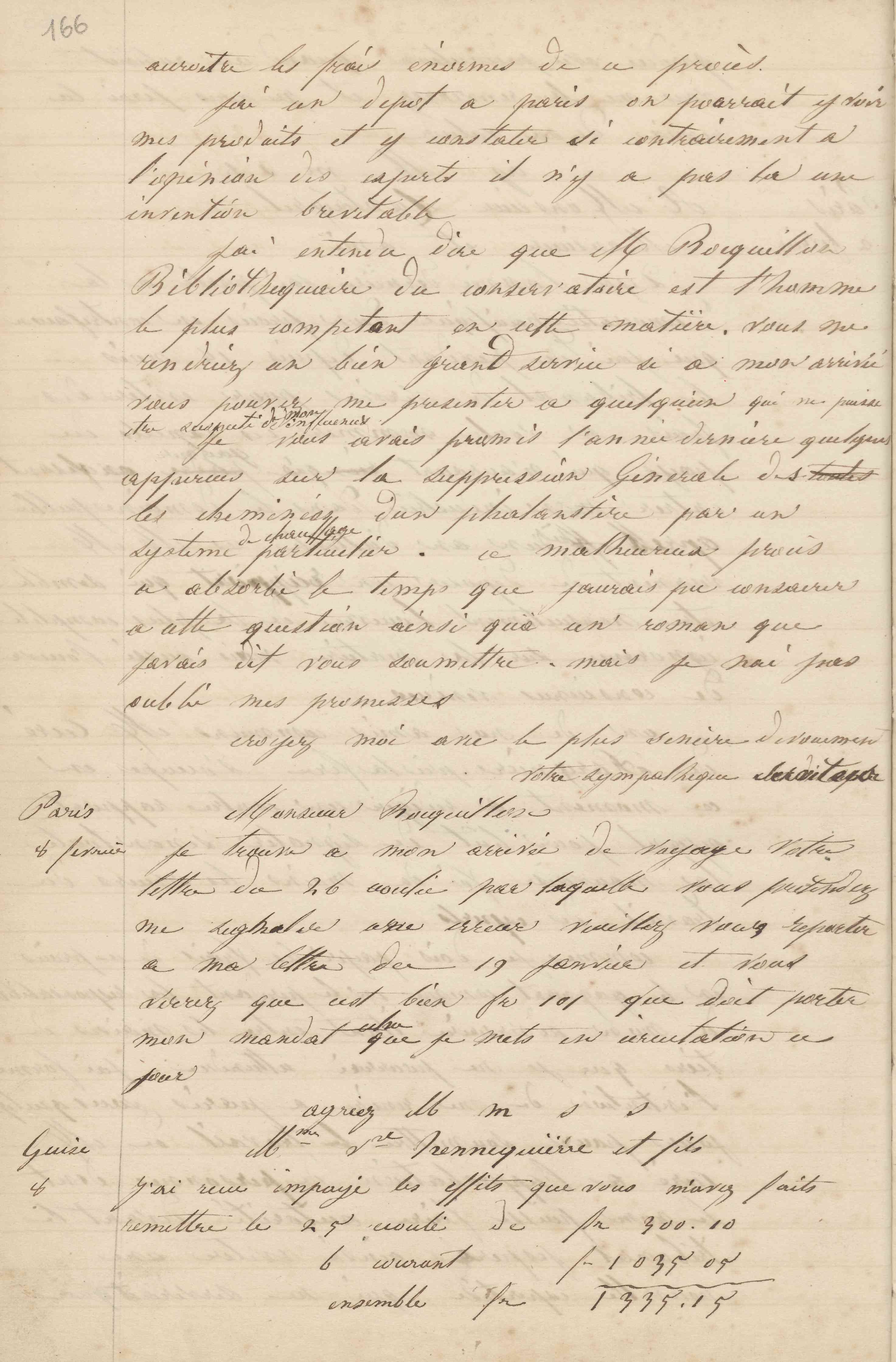 Jean-Baptiste André Godin à madame veuve Hennequière et fils, 8 février 1848