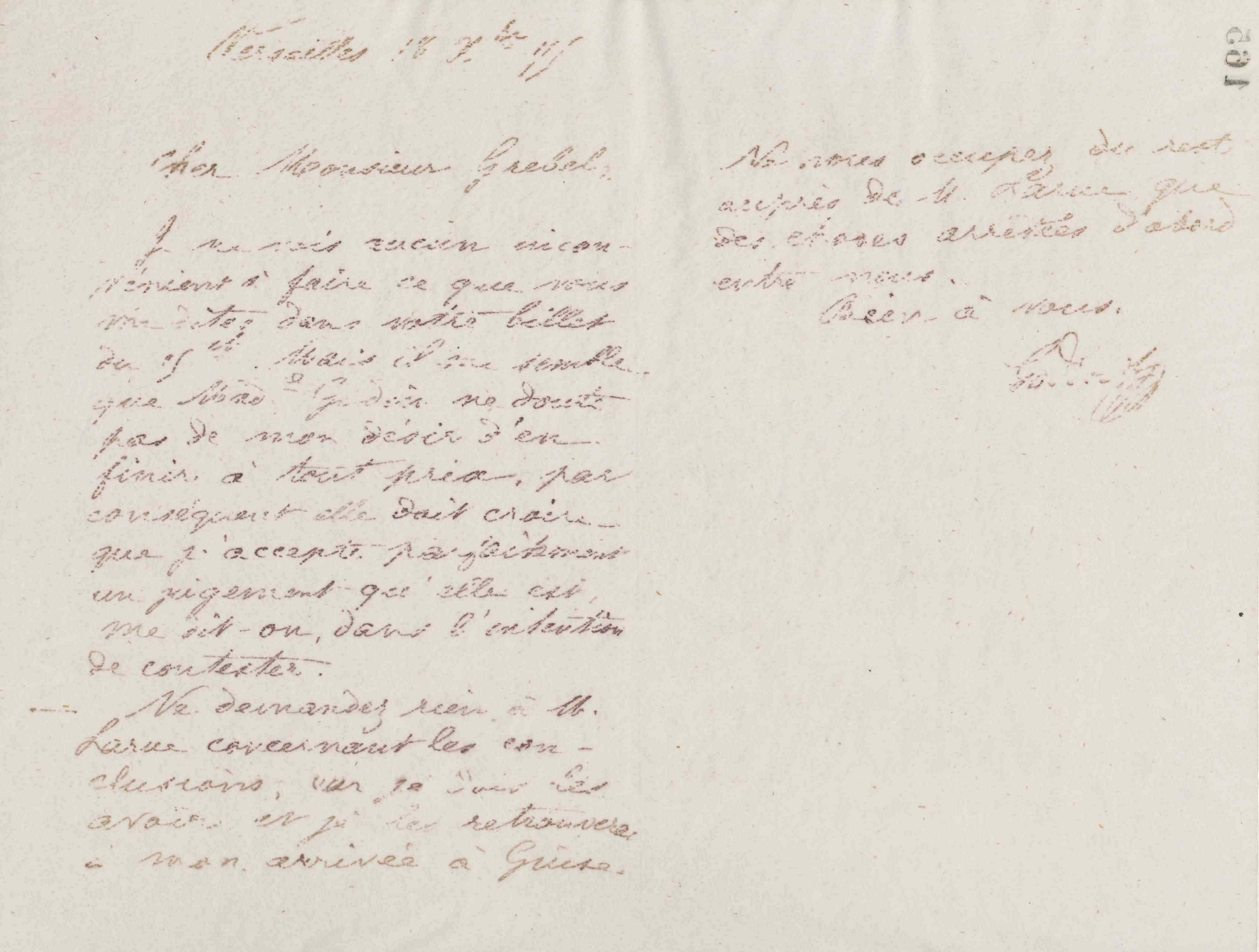 Jean-Baptiste André Godin à Alphonse Grebel, 18 décembre 1875