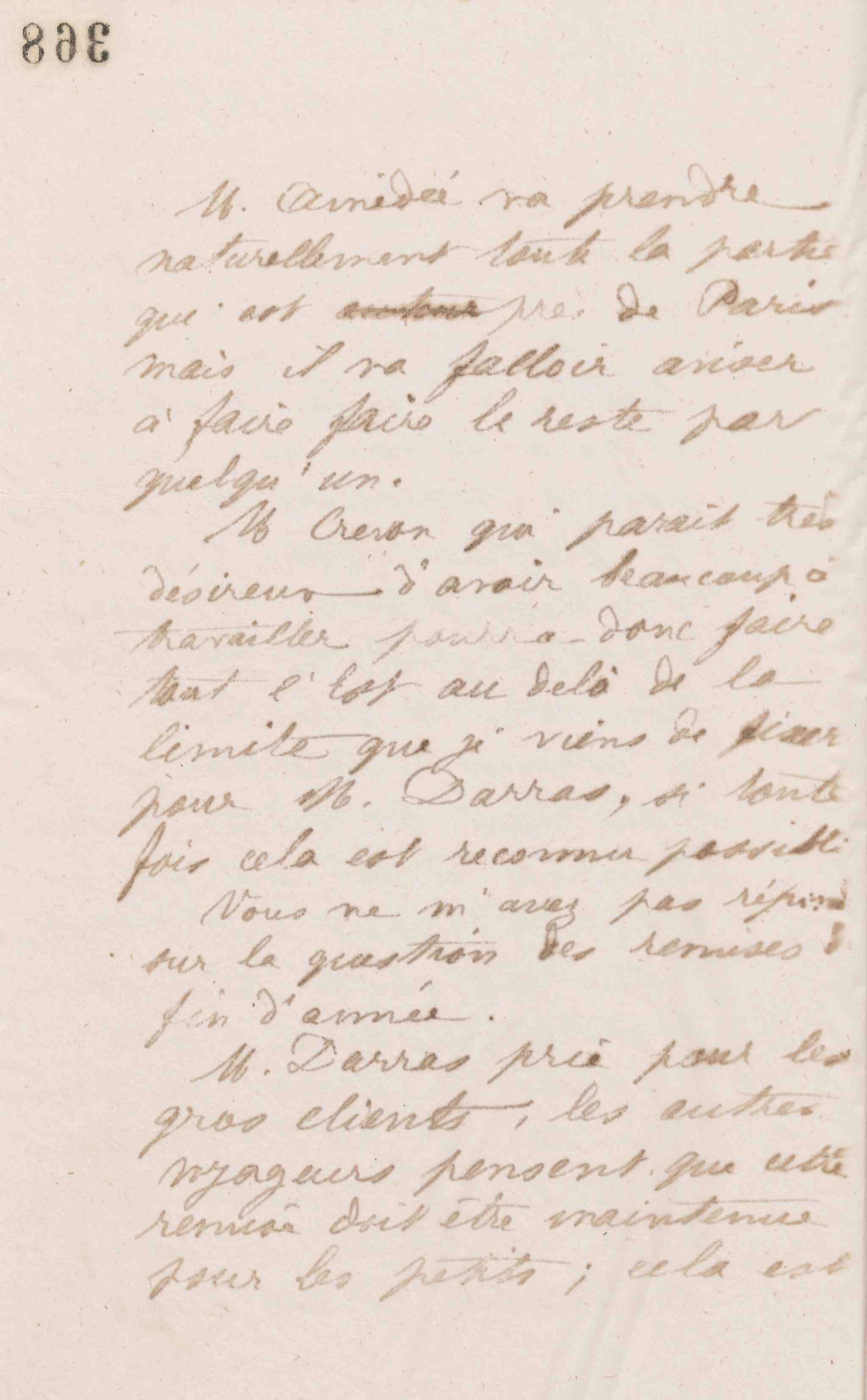 Jean-Baptiste André Godin à Alfred Denisart, 3 juillet 1873