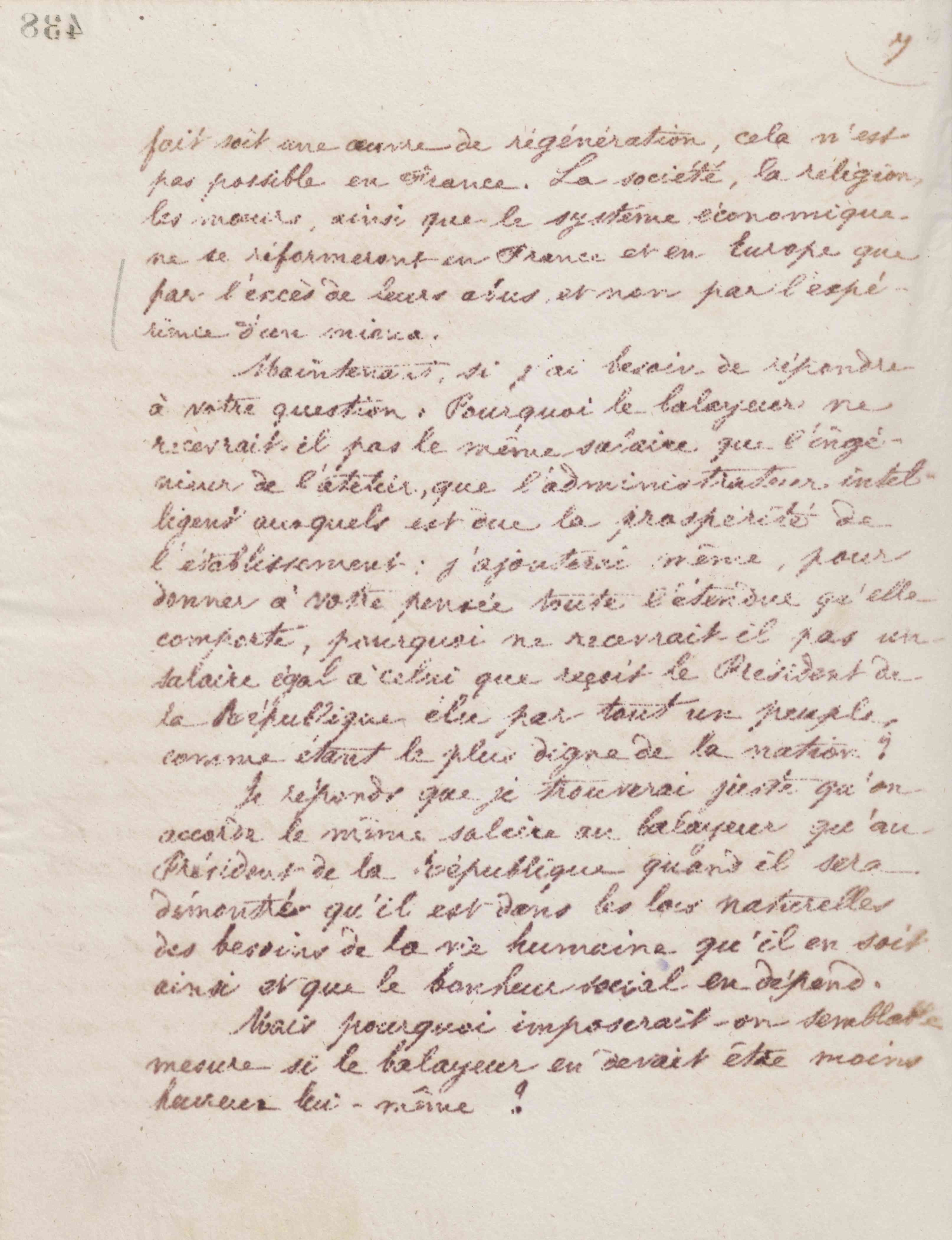 Jean-Baptiste André Godin à Antoine Massoulard, 10 juin 1876 Jean-Baptiste André Godin à Antoine Massoulard, 10 juin 1876