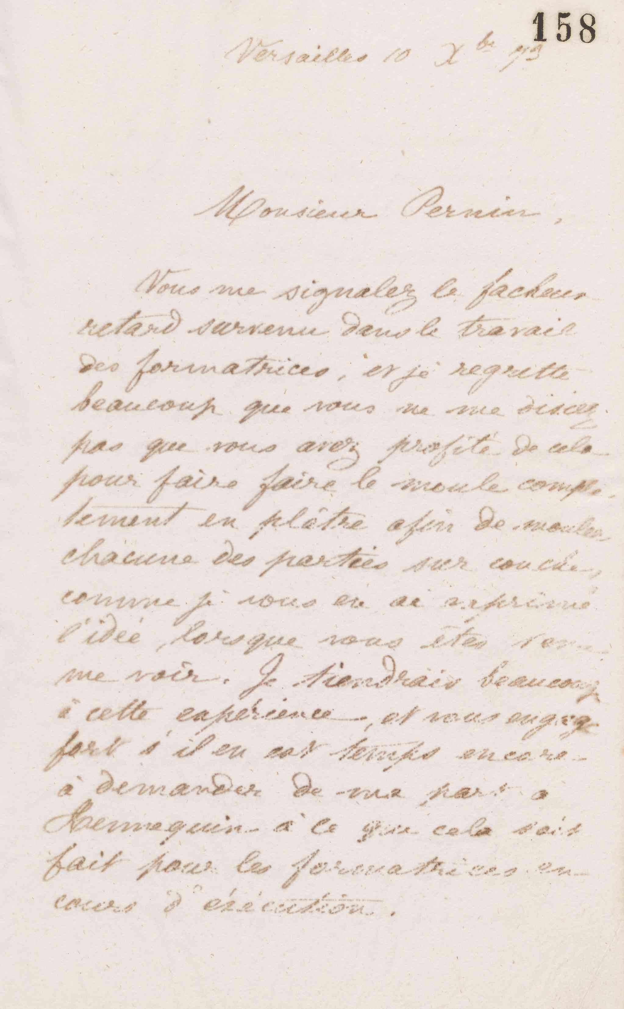 Jean-Baptiste André Godin à Antoine Pernin, 10 décembre 1873