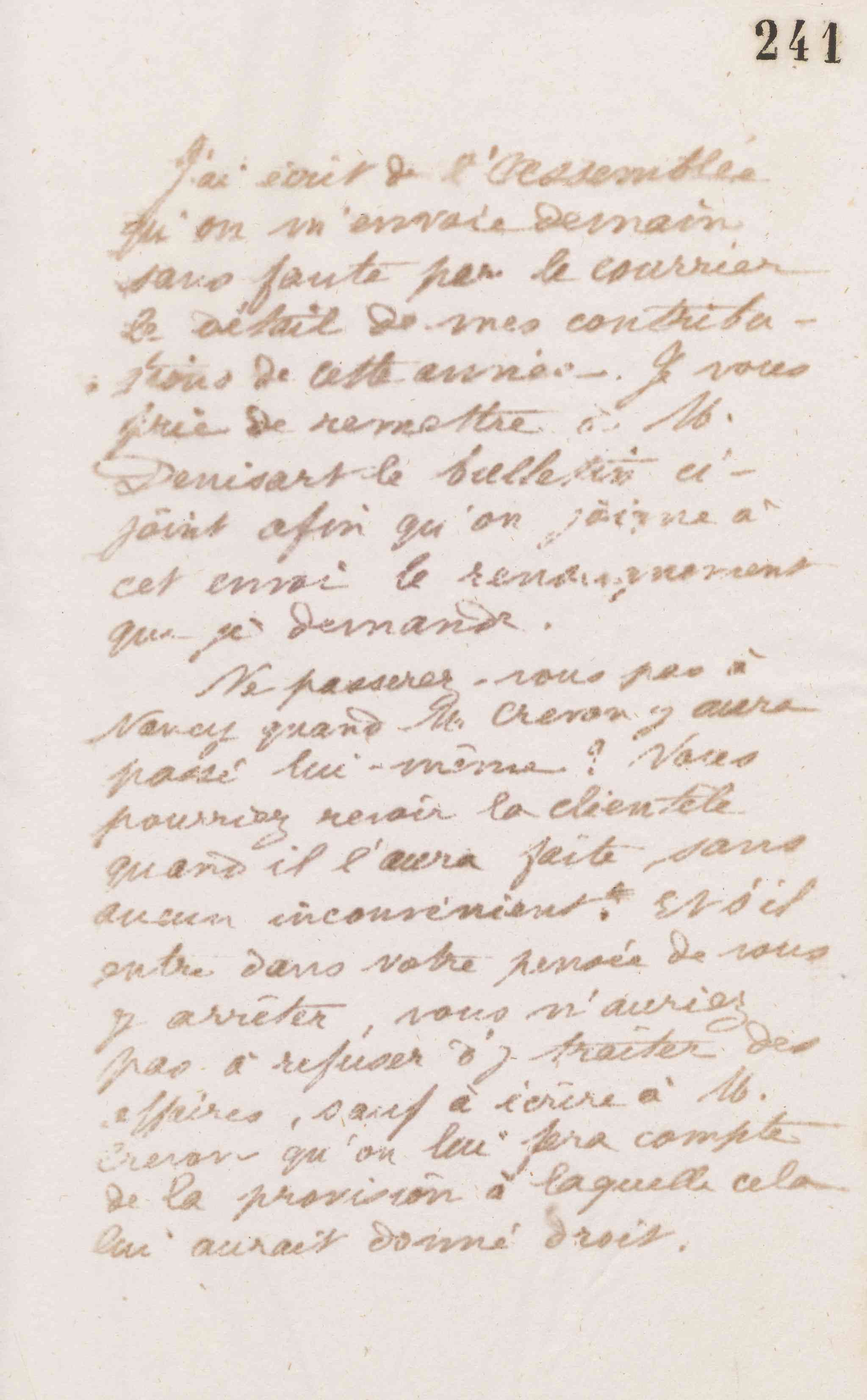Jean-Baptiste André Godin à monsieur Delaruelle, 16 janvier 1874