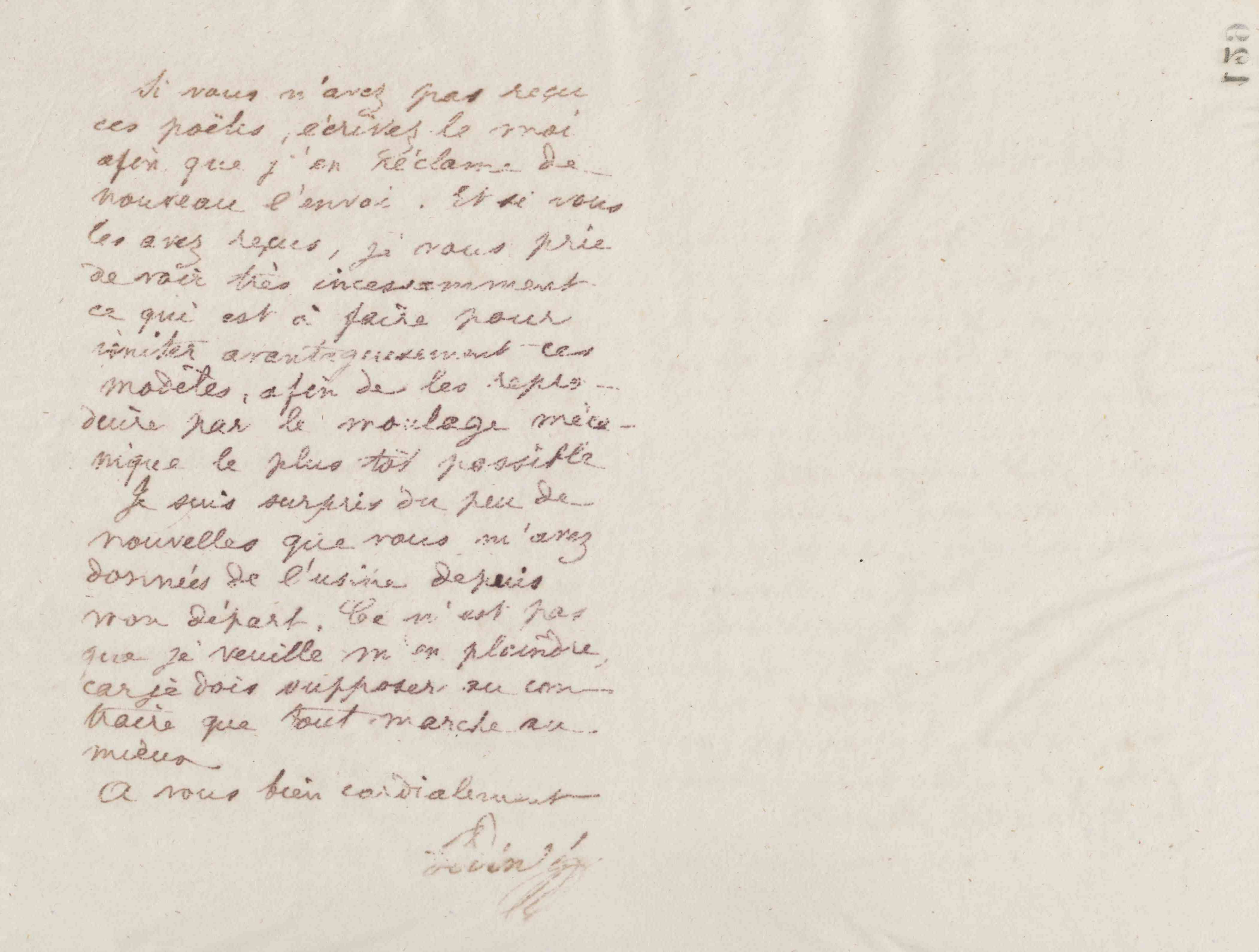 Jean-Baptiste André Godin à Eugène André, 10 décembre 1875