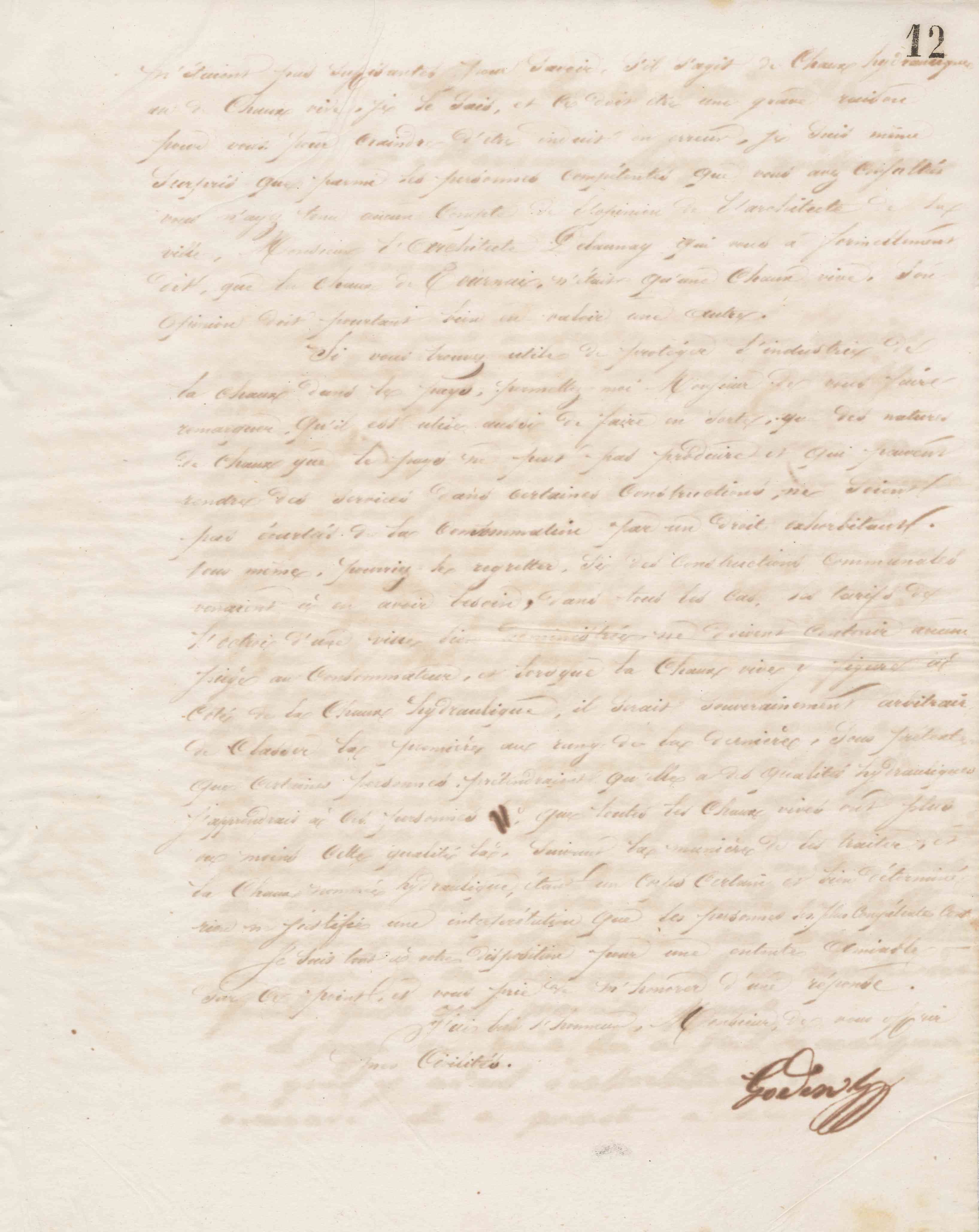 Jean-Baptiste André Godin à Auguste Désiré Besson, 18 mai 1865