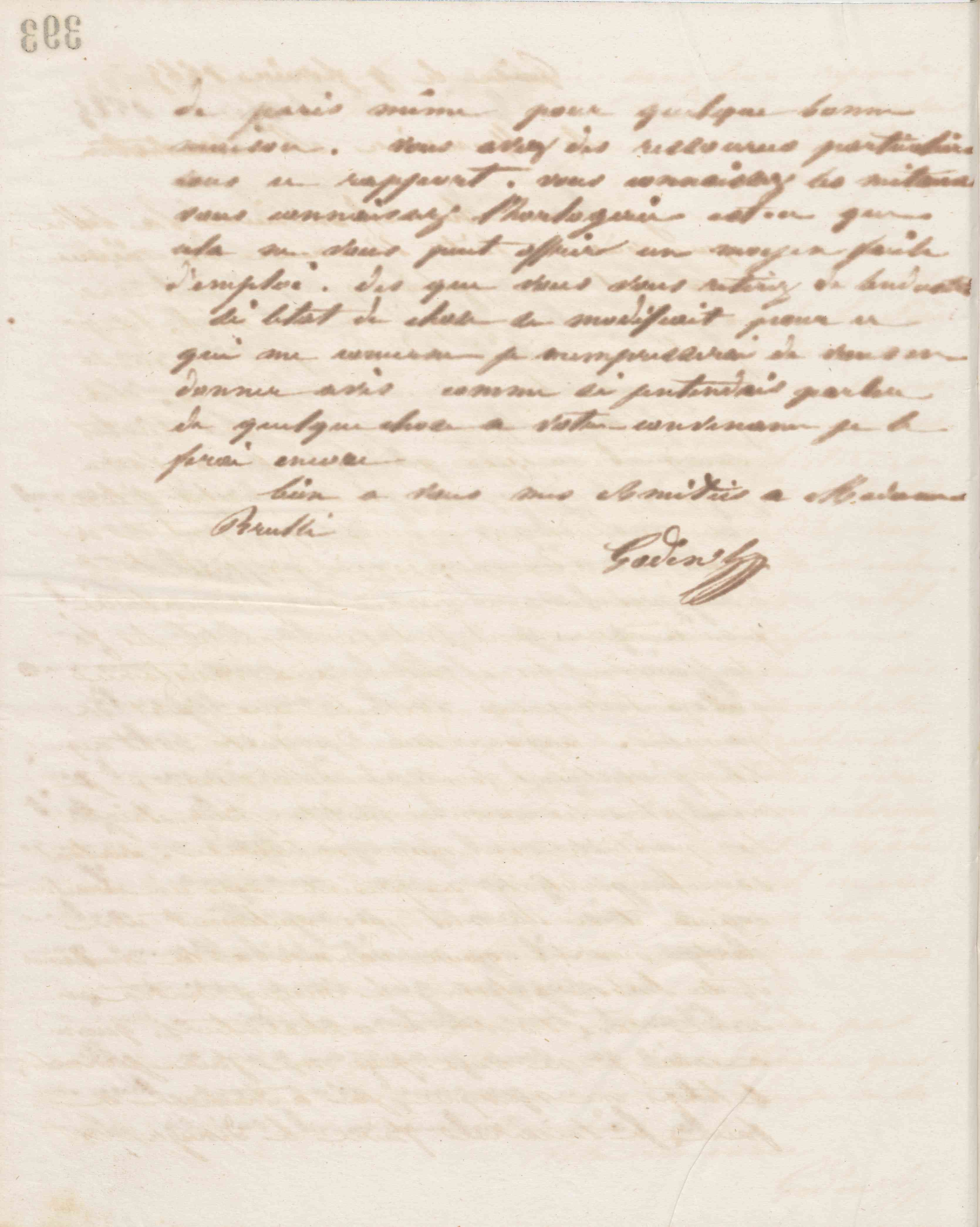 Jean-Baptiste André Godin à Alexandre Brullé, 4 février 1865 Jean-Baptiste André Godin à Alexandre Brullé, 4 février 1865