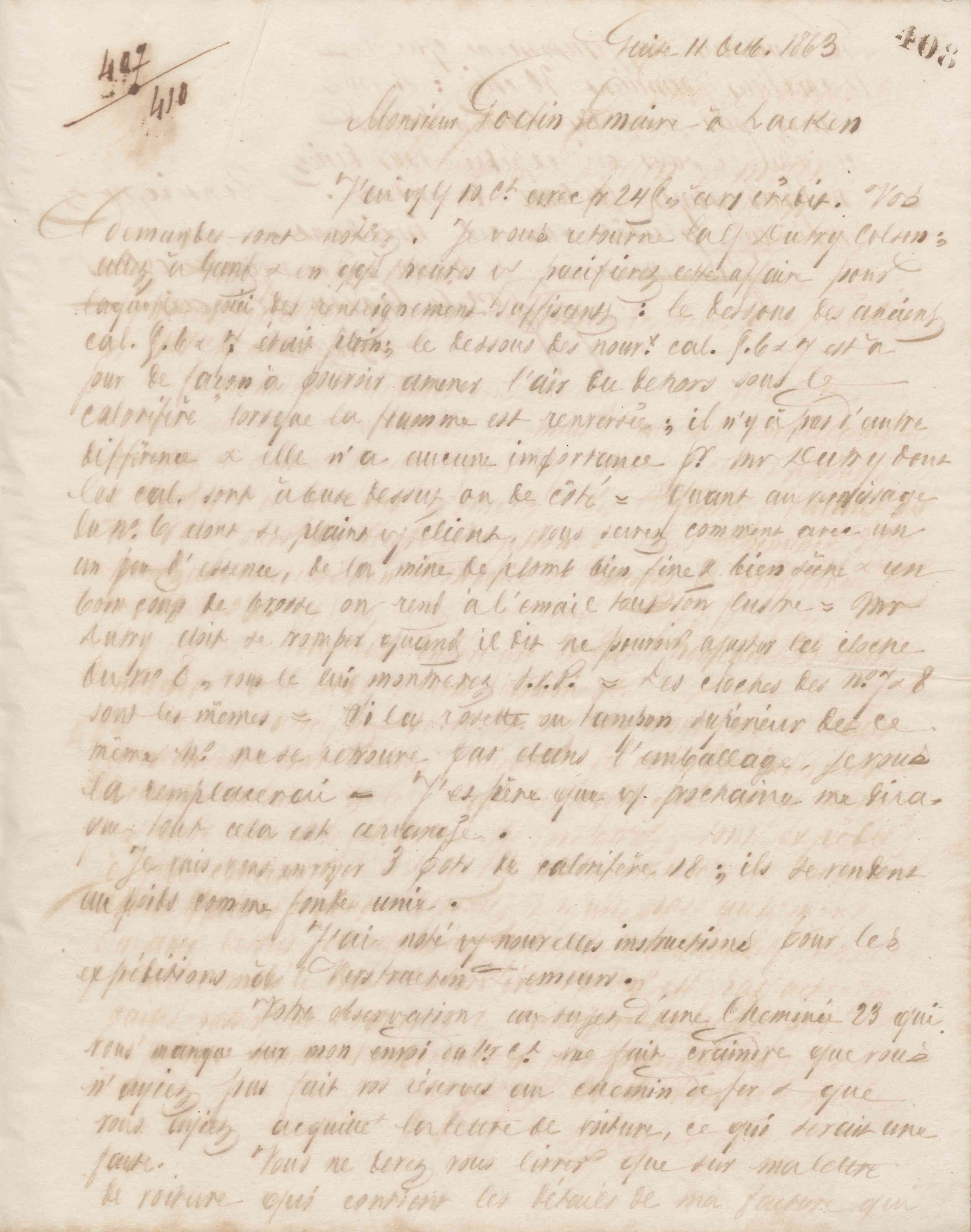 Jean-Baptiste André Godin aux Fonderies et manufactures Godin-Lemaire, 11 octobre 1863