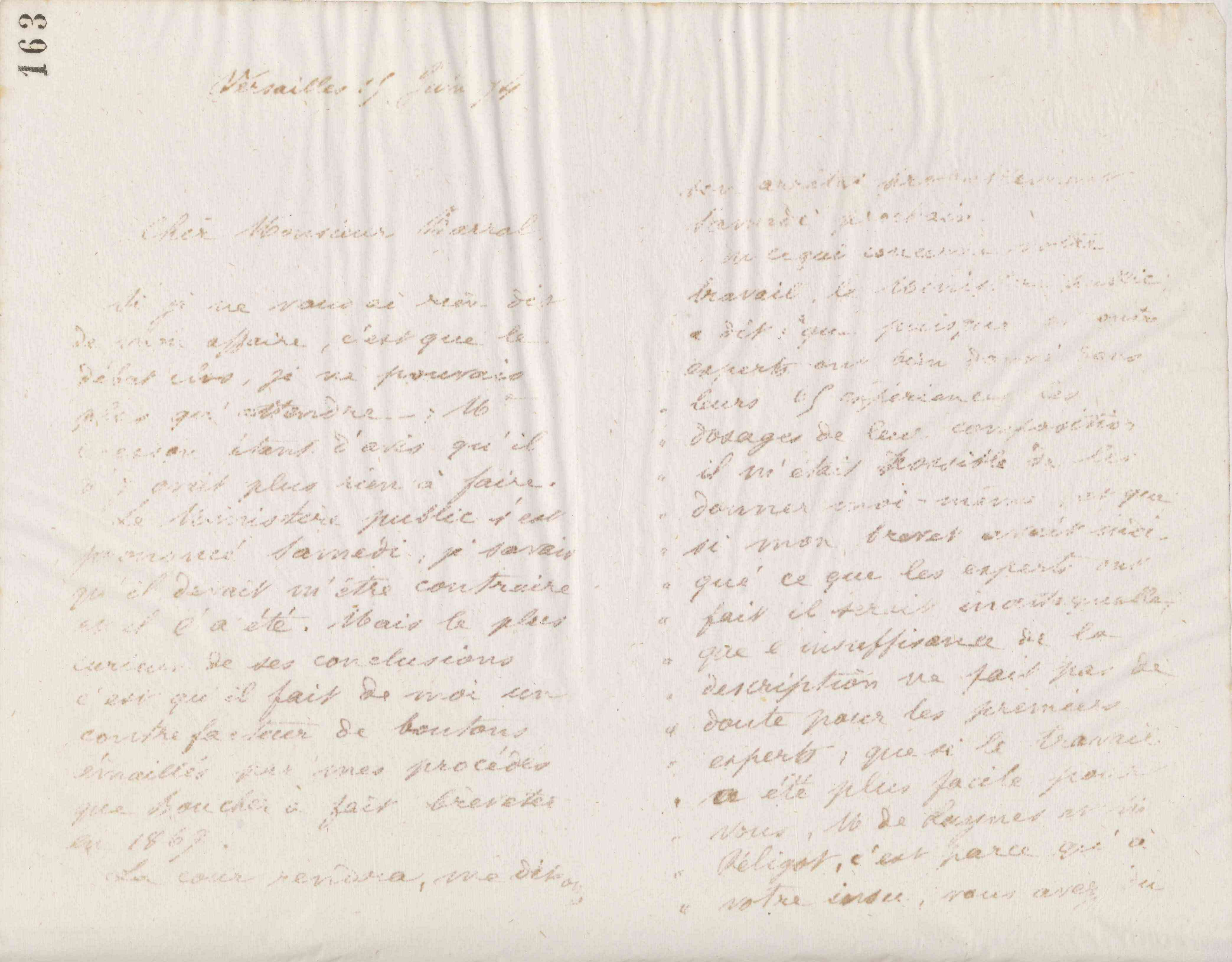 Jean-Baptiste André Godin à Georges Barral, 15 juin 1874 Jean-Baptiste André Godin à Georges Barral, 15 juin 1874