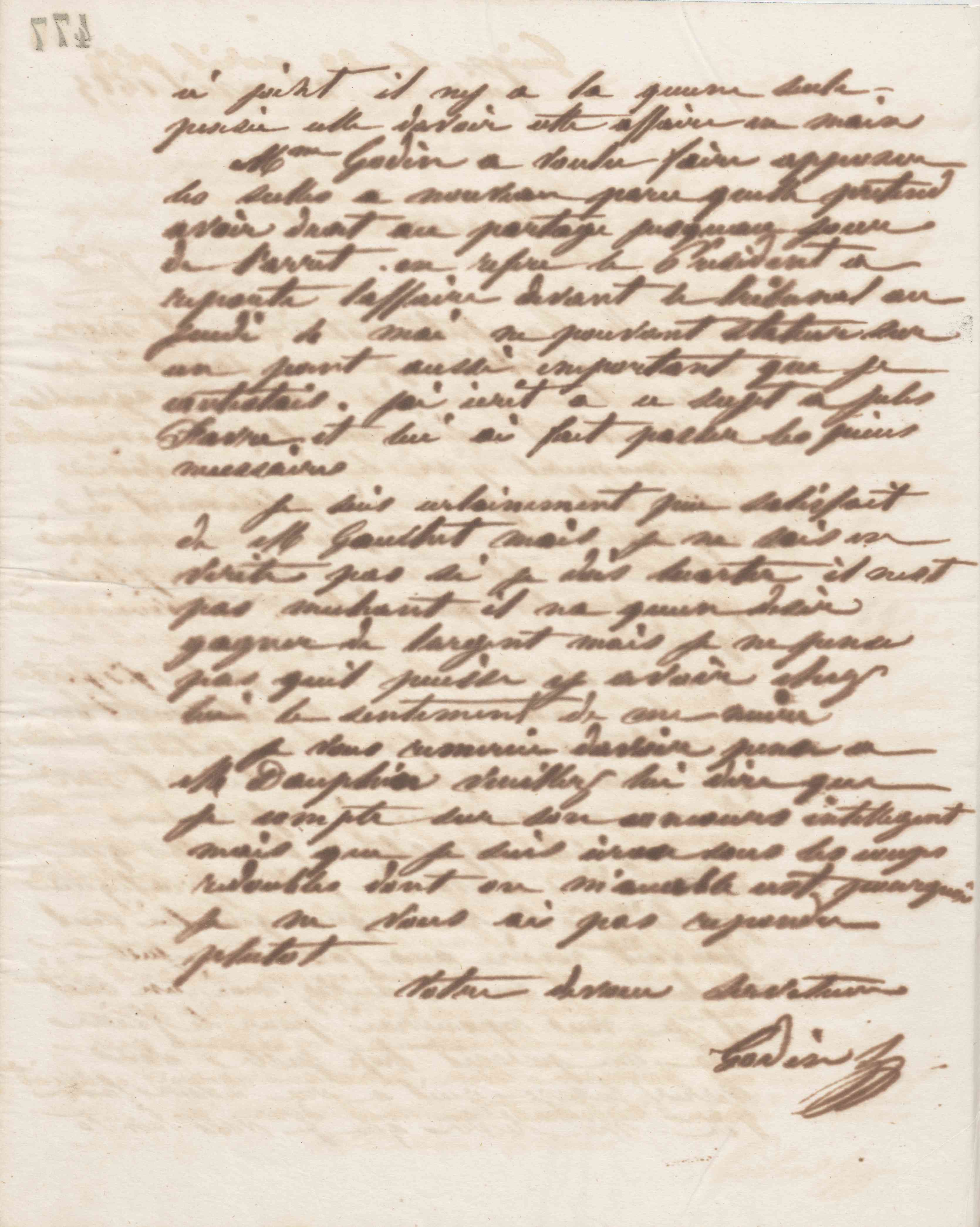 Jean-Baptiste André Godin à Alphonse Delpech, 28 avril 1865