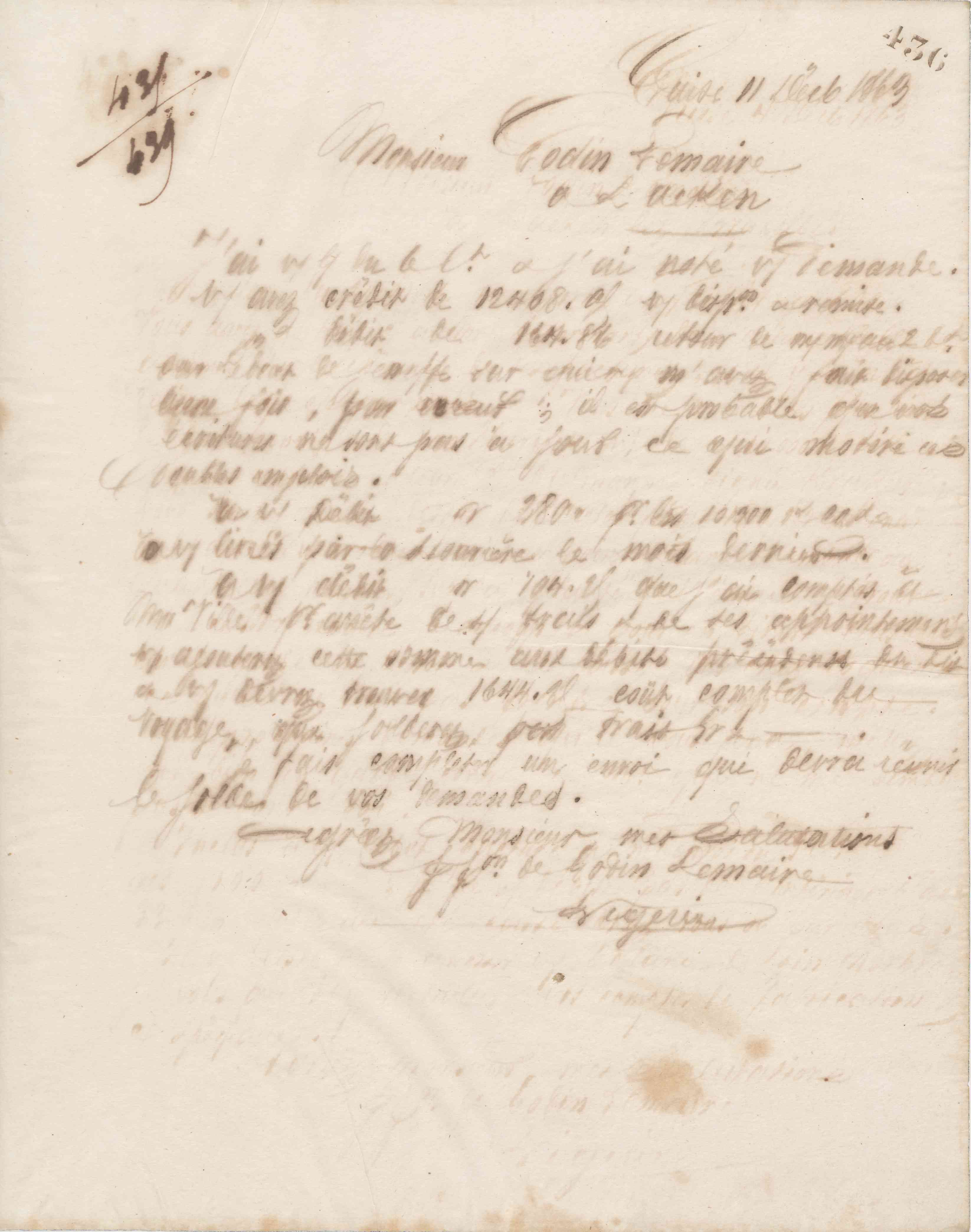 Jean-Baptiste André Godin aux Fonderies et manufactures Godin-Lemaire, 11 décembre 1863
